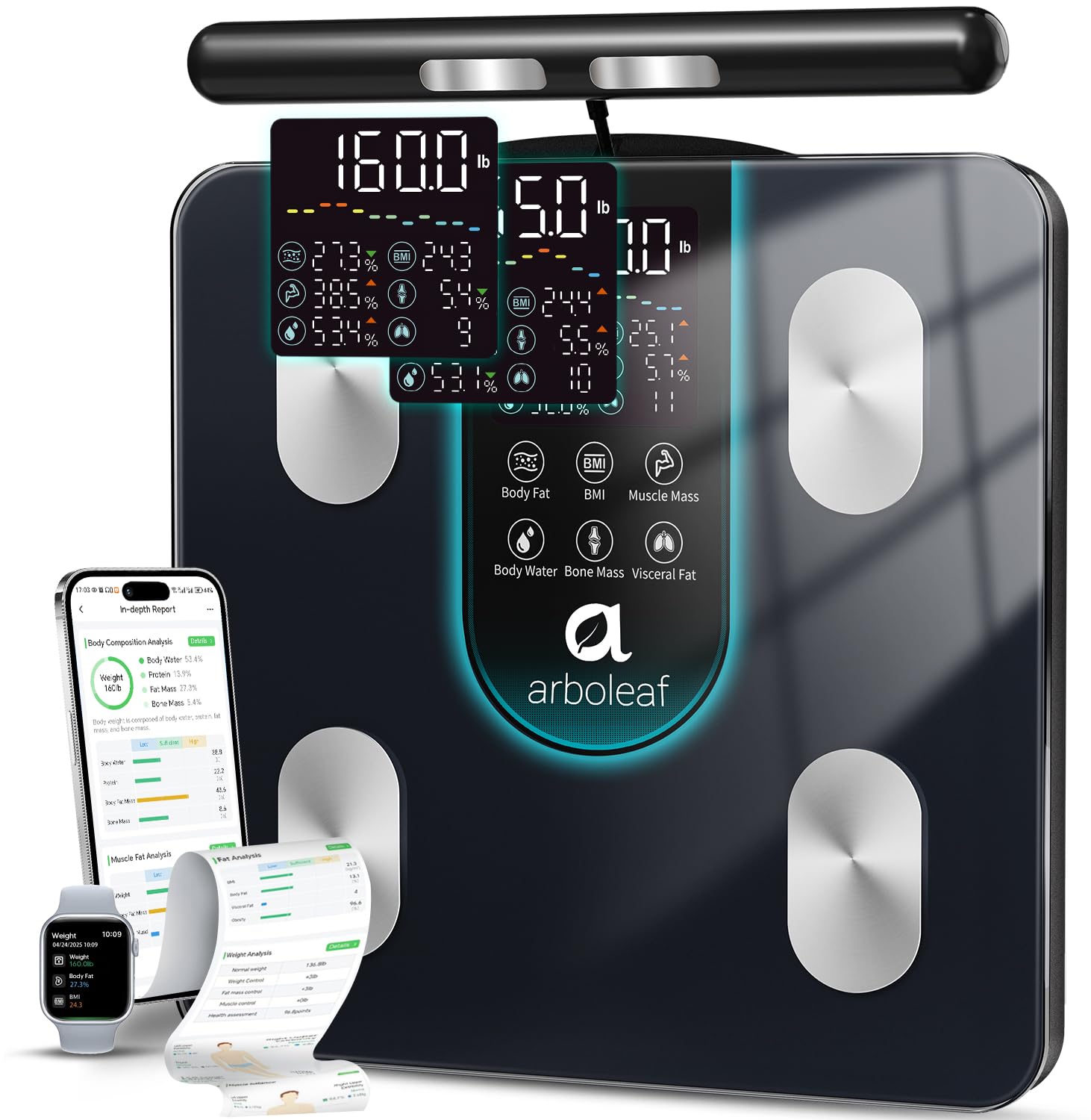 arboleaf Smart Scale 8-electrode ⚖