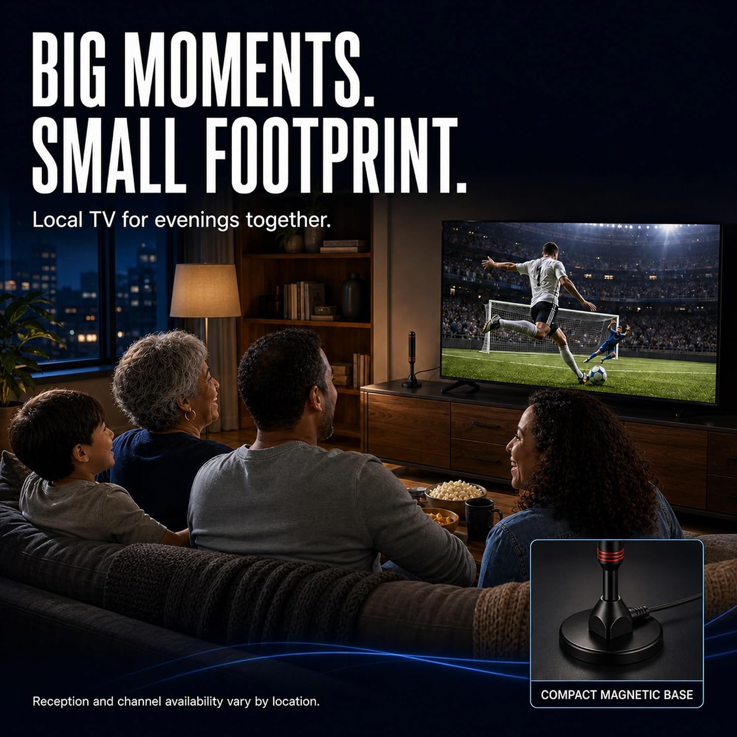 Thumbnail 6 de Indoor TV Antenna with Dual Amplifiers