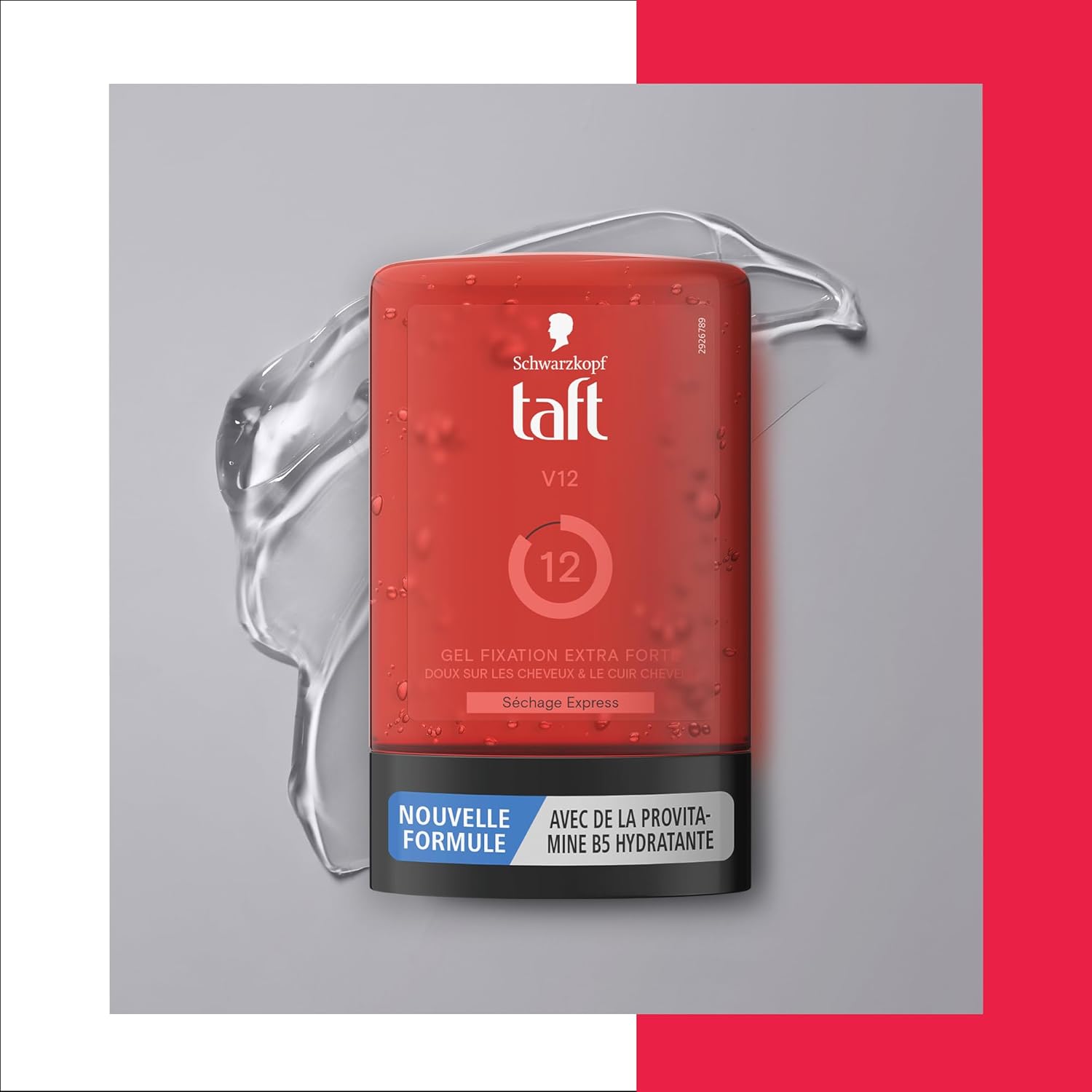 Thumbnail 4 de TAFT Schwarzkopf Gel Tube Modellante V12 con provitamina B5, asciugatura rapida e tenuta extra forte