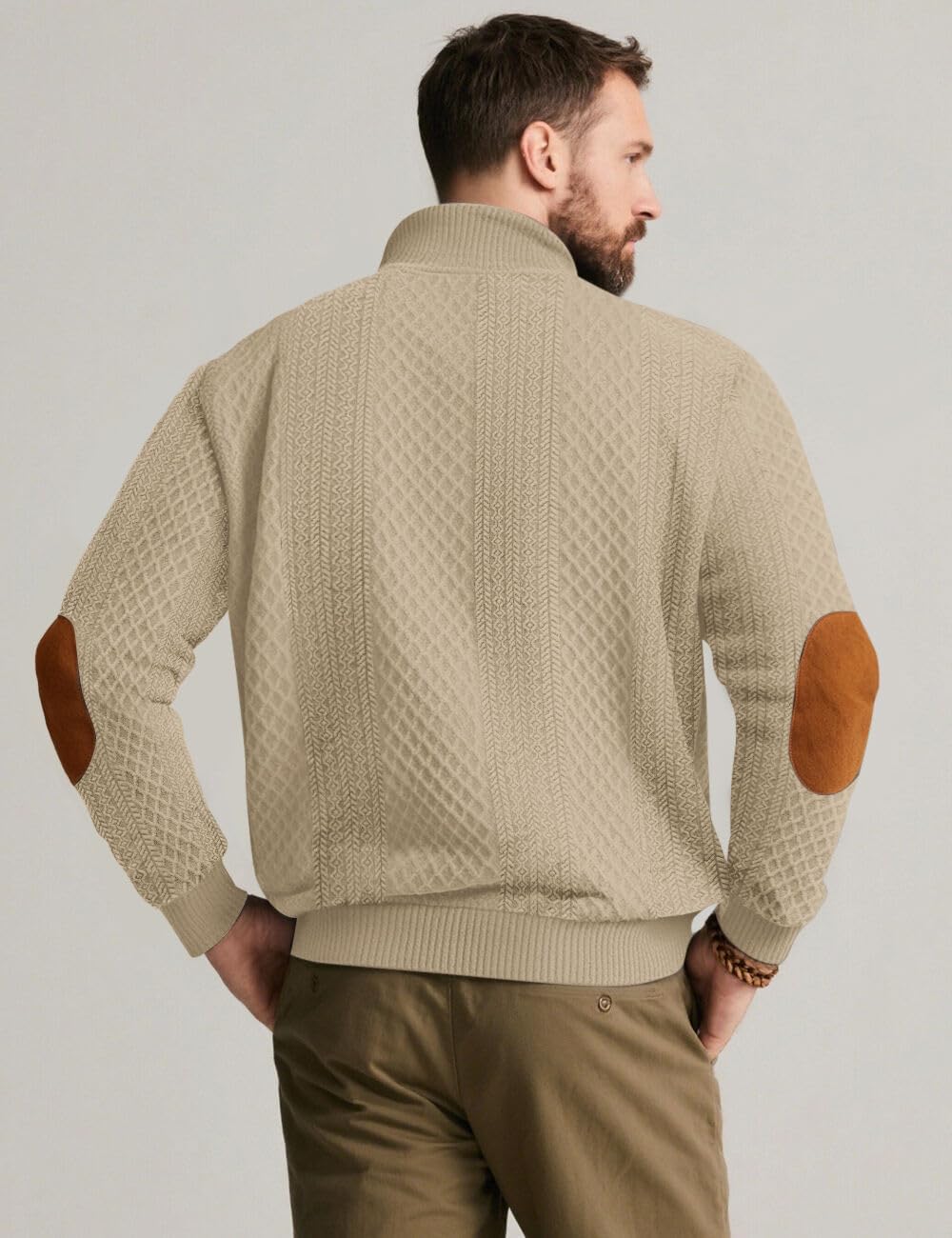 Thumbnail 5 de QOSOQ Pullover Quarter Button Sweatshirt