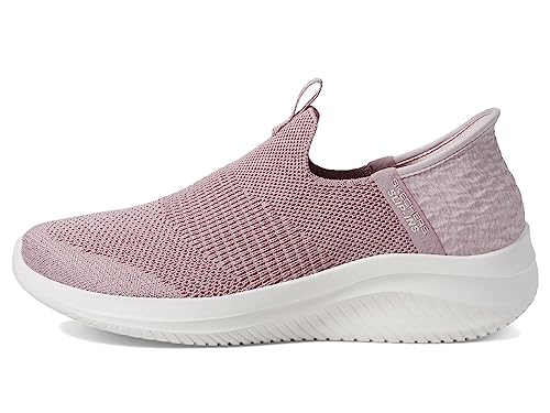 Detalle 1 de Skechers Ultra Flex 3.0 Smooth Step 👟 Mujer, Mauve Knit, 39.5 EU