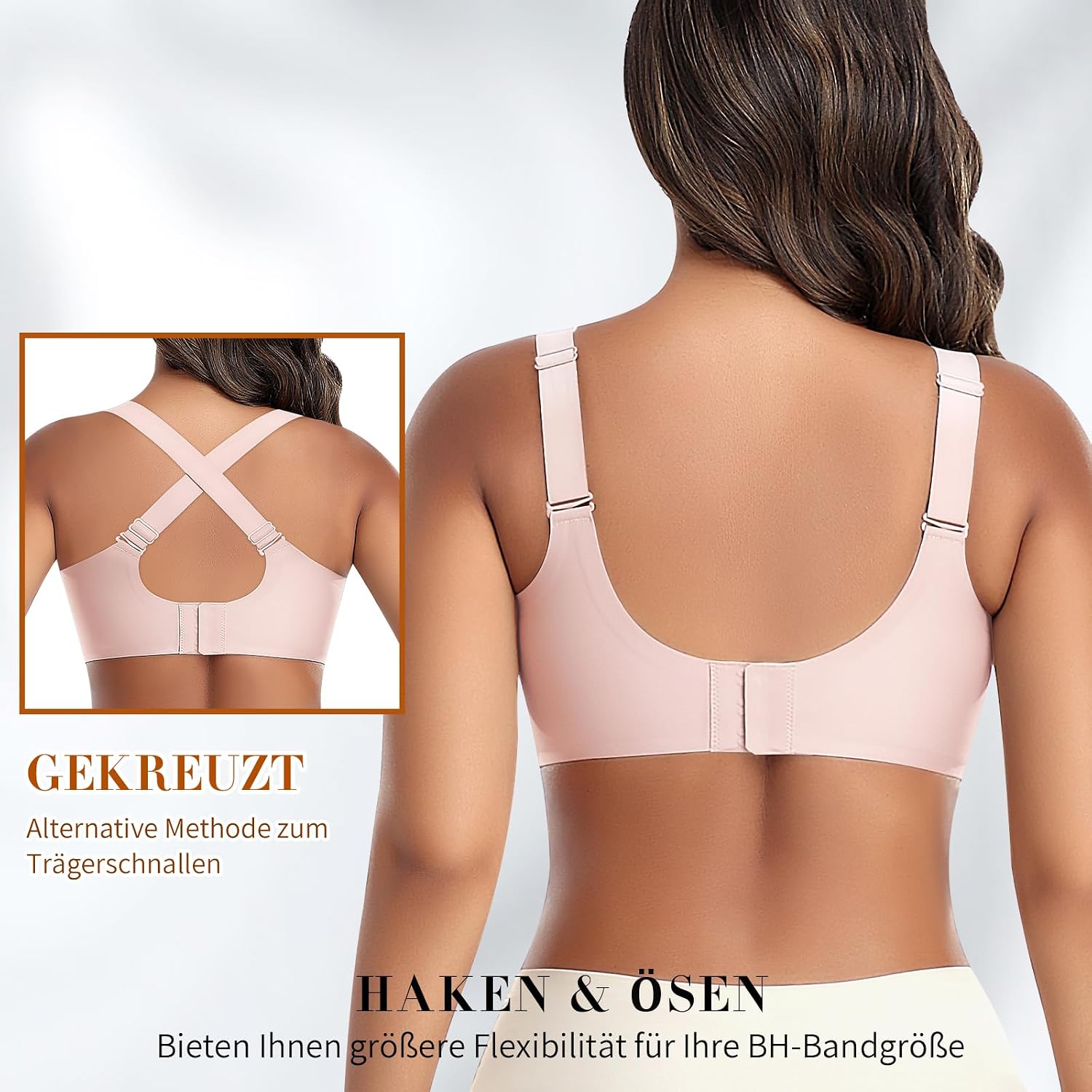 Detalle 2 de Ganado Damen BH Nahtloser 55% Nylon