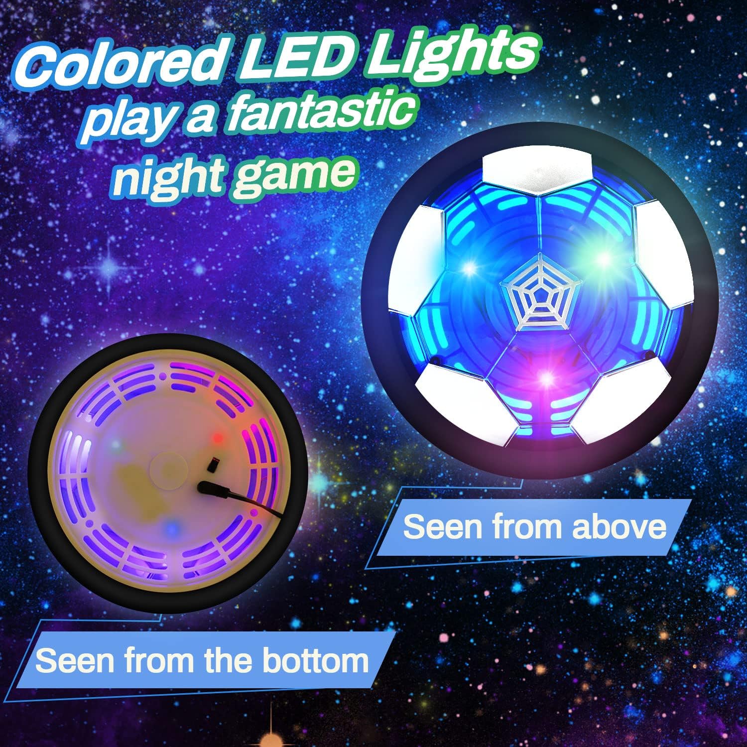 Thumbnail 3 de lenbest Hover Football for Boys