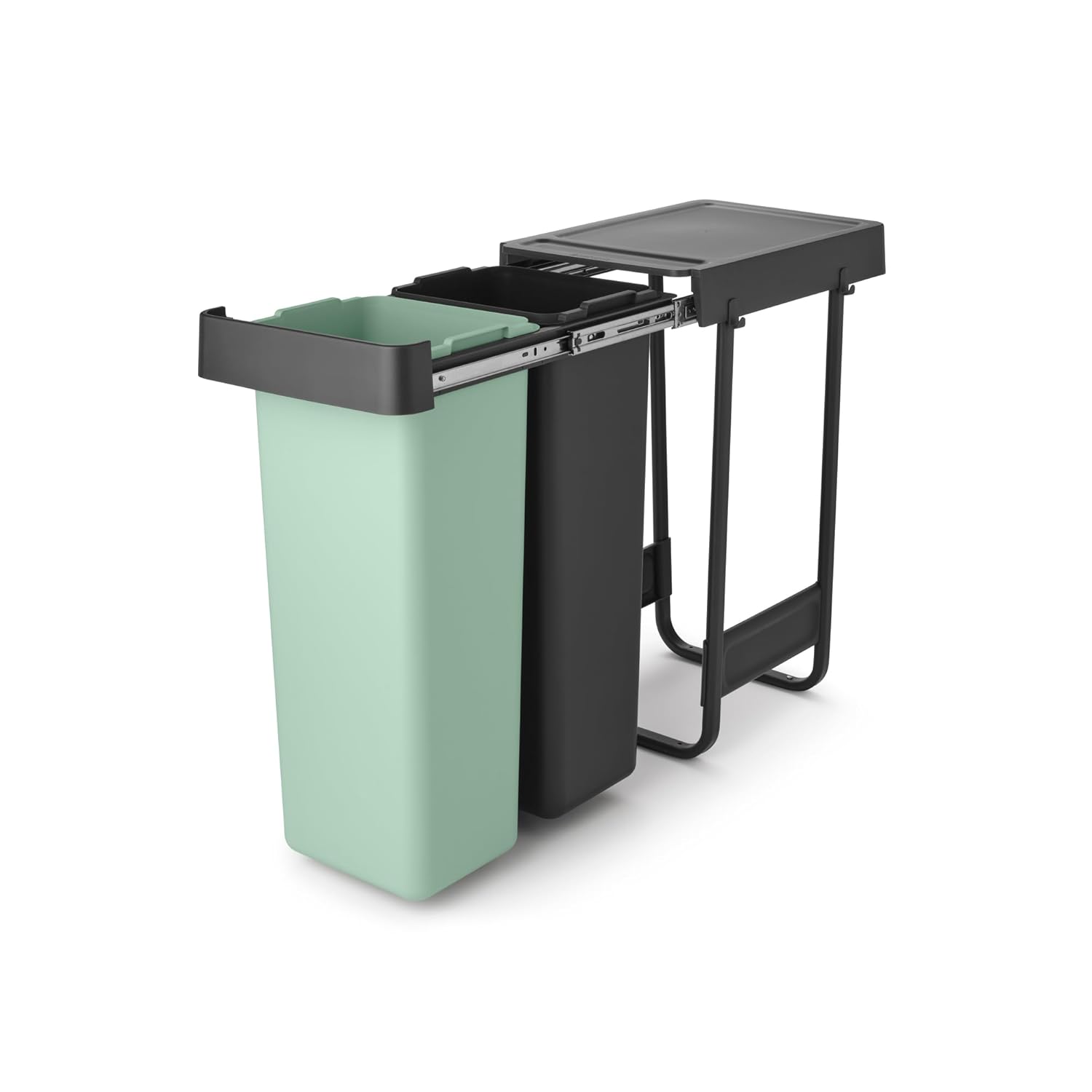 Detalle 2 de Brabantia Sort & Go Pull Out Bin: 2 x 30L Under-Sink Recycling Unit