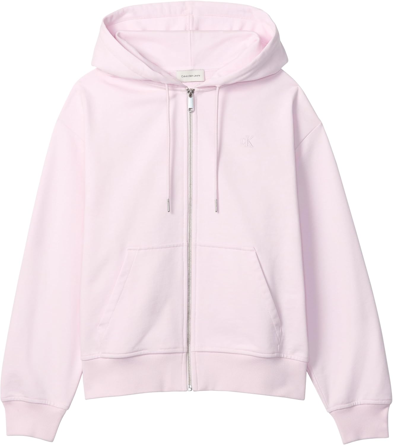 Thumbnail 4 de Calvin Klein Donna Felpa con zip Archive Logo French Terry con cappuccio