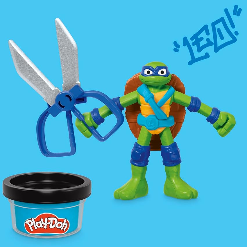 Thumbnail 6 de Play‑Doh Teenage Mutant Ninja Turtles Set Creaciones Cowabunga 🎨