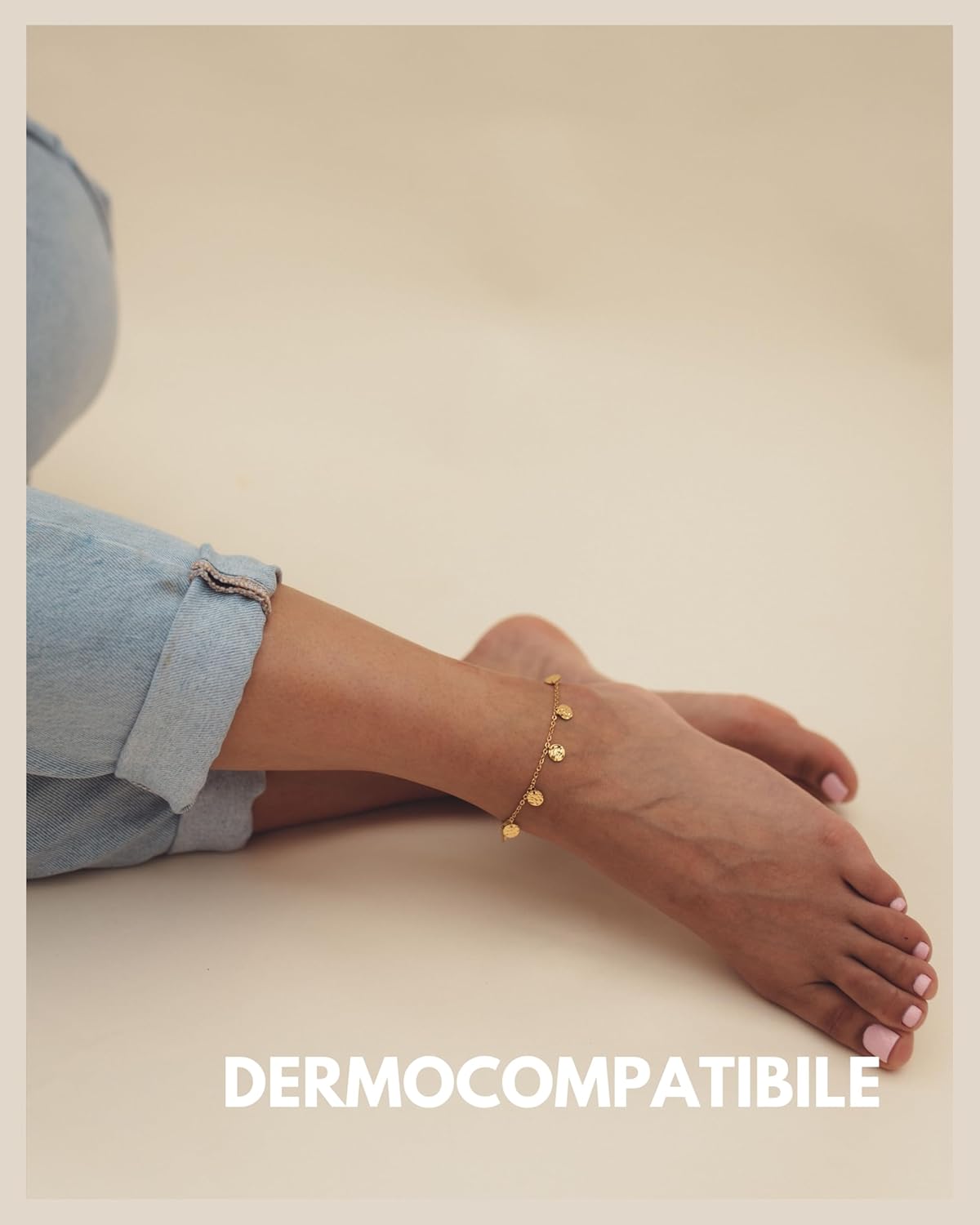 Detalle 2 de Good.Designs Cavigliera regolabile 22–27 cm 🩷