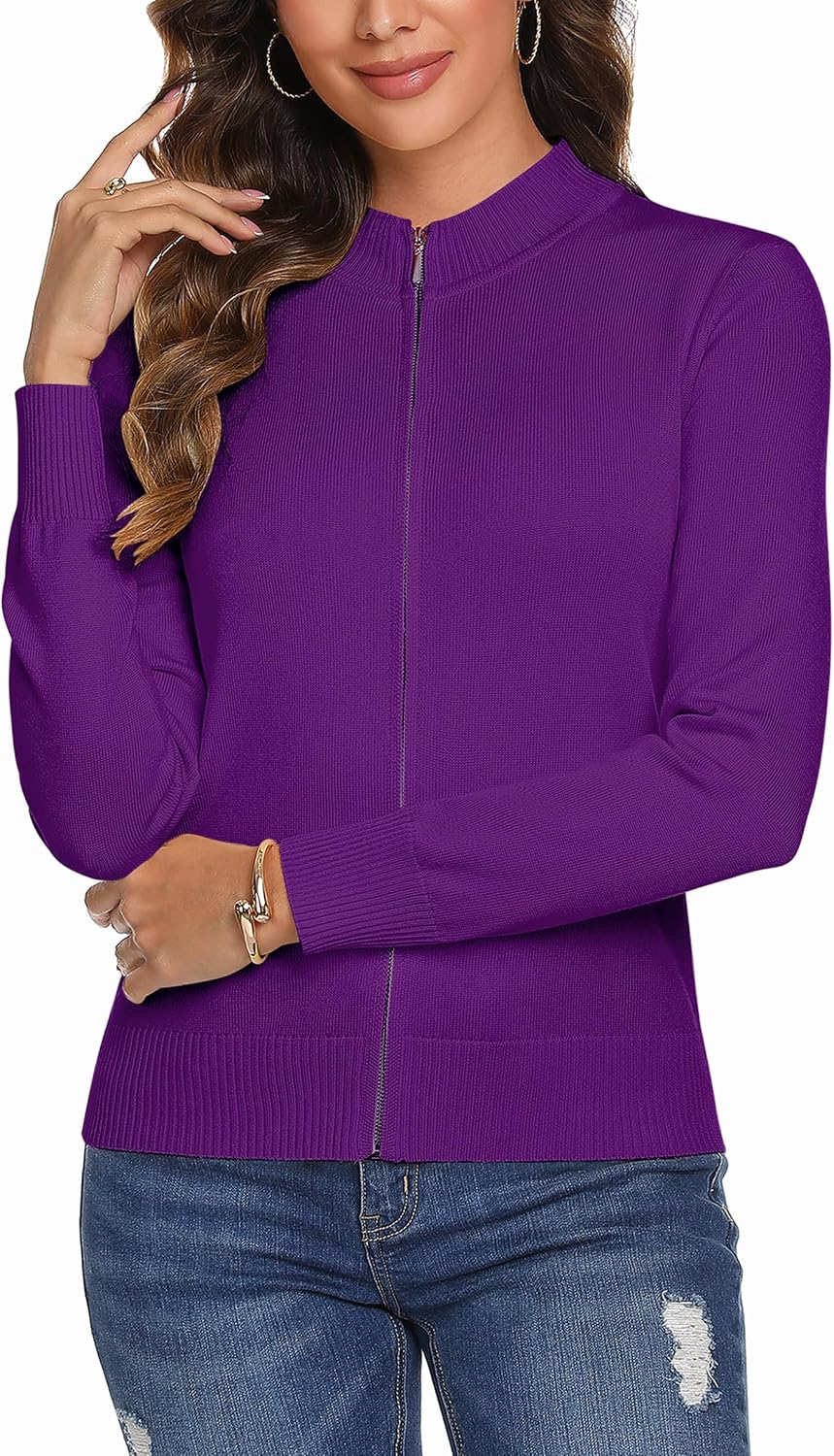 Thumbnail 1 de Totatuit Women's Lightweight Zip Up Cardigan