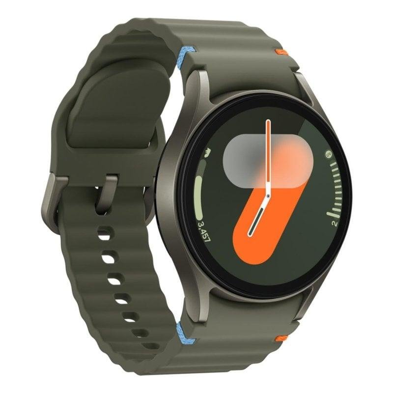 Detalle 2 de Samsung Galaxy Watch7 4G LTE Verde: reloj inteligente para salud, deporte y autonomía