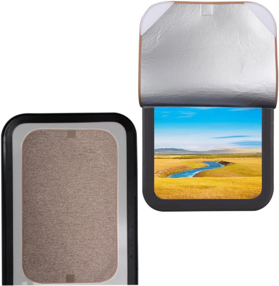 Thumbnail 6 de Safoner RV Door Window Shade Cover (16 x 25 inch) – Sun Blackout Privacy Fabric