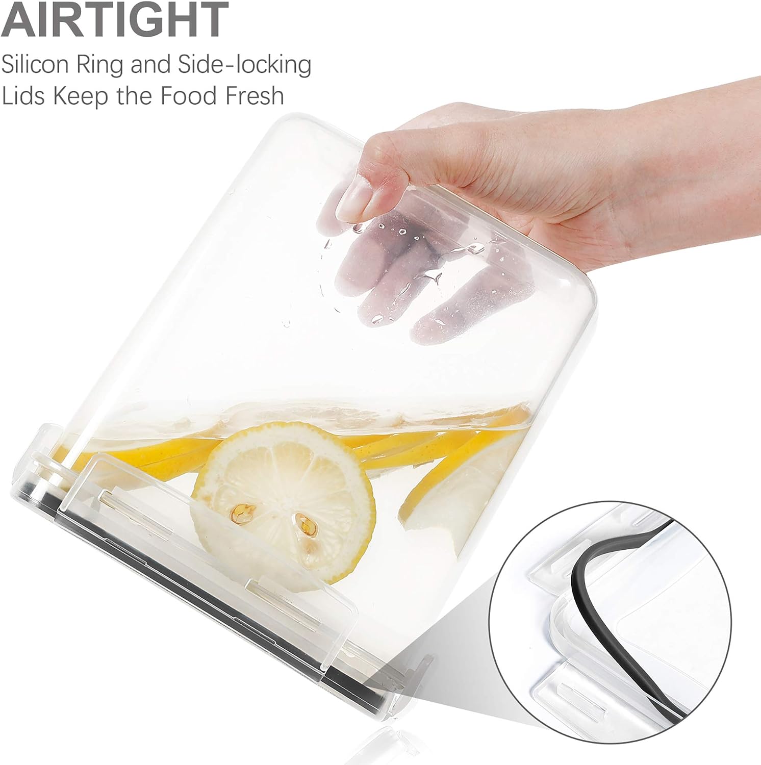 Detalle de Vtopmart food storage containers, 7-piece set