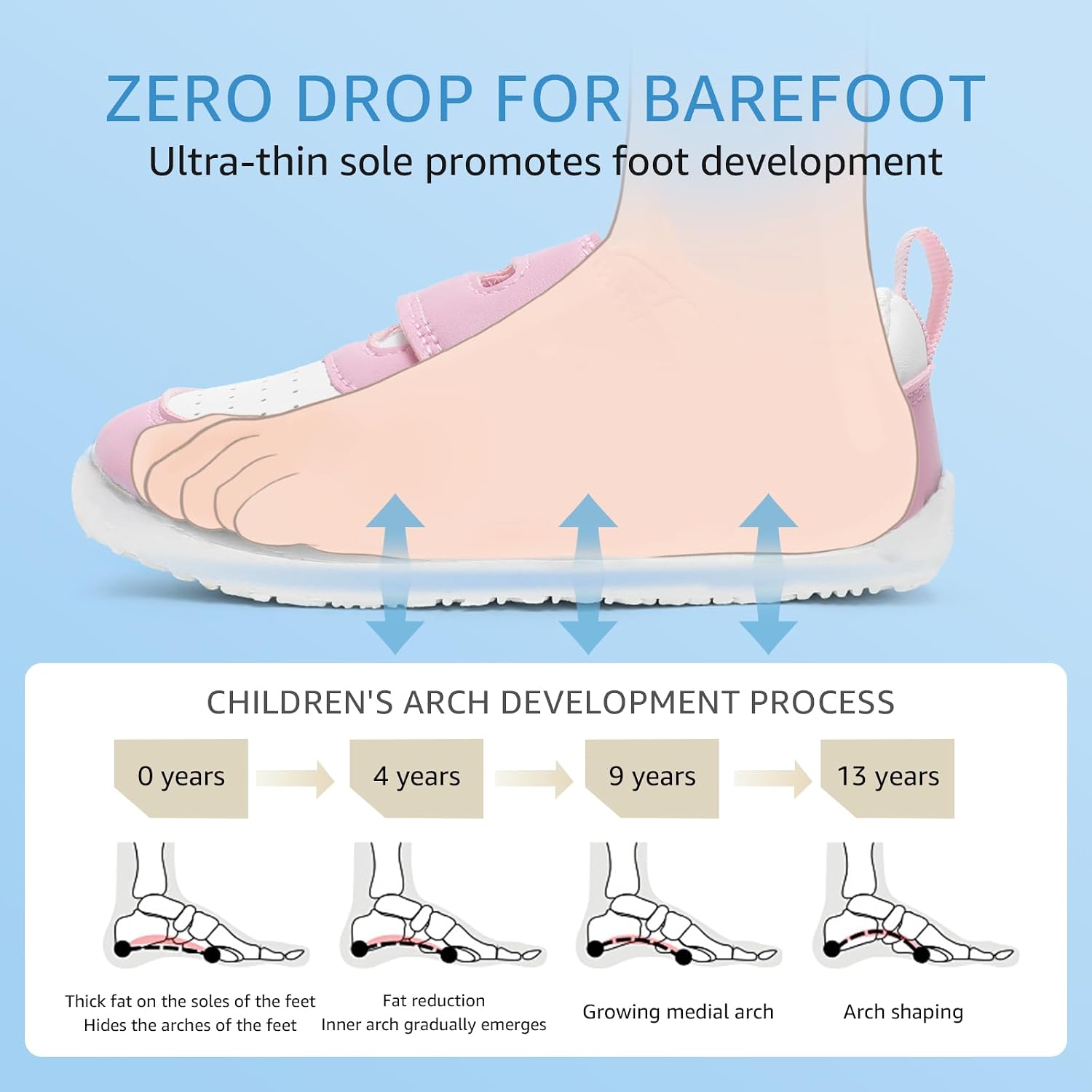 Thumbnail 4 de STQ KIDS barefoot Niñas Zapatillas