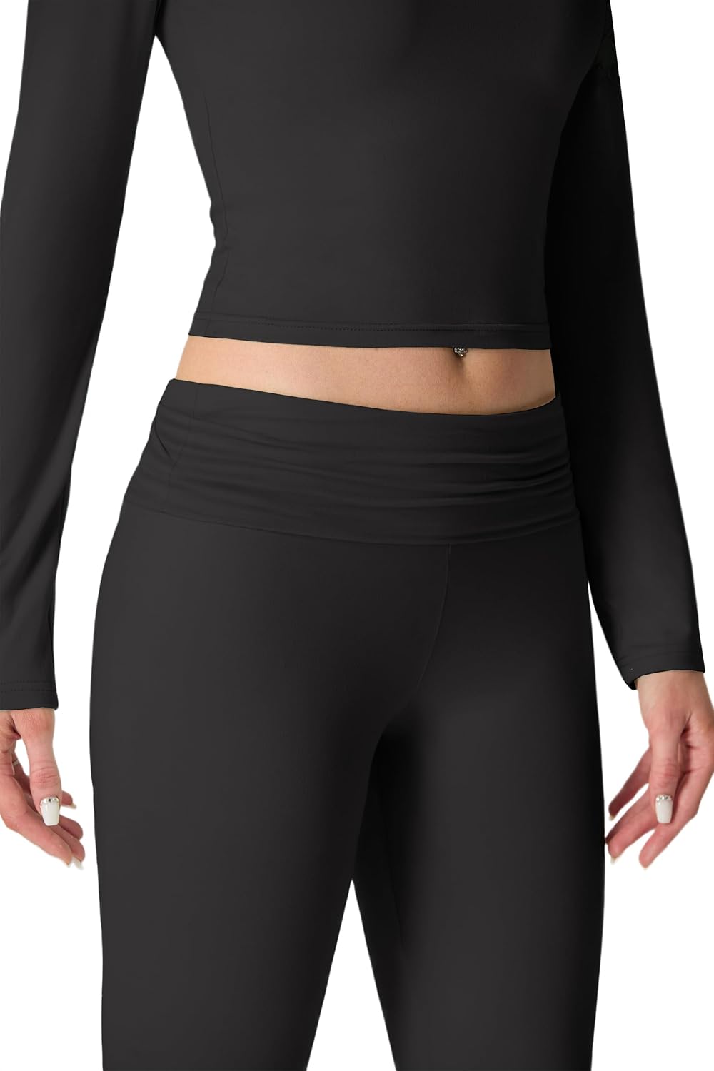 Thumbnail 6 de IWOLLENCE cropped lounge set, 2 piece women