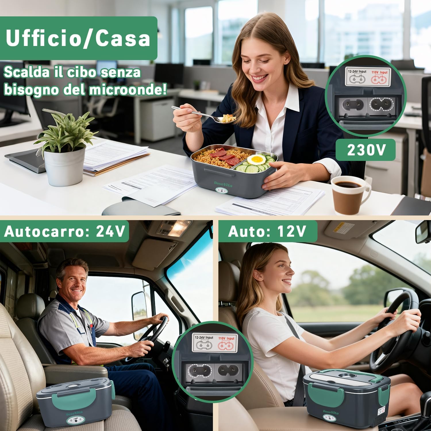 Detalle 2 de Dosevita Scaldavivande Elettrico 1,5L 80W