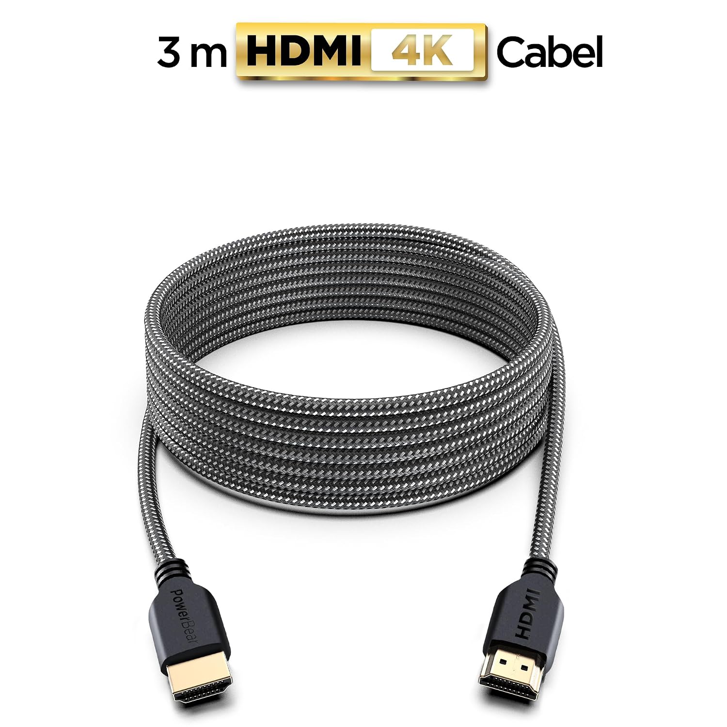 Detalle 2 de PowerBear 4K HDMI Cable 10 ft
