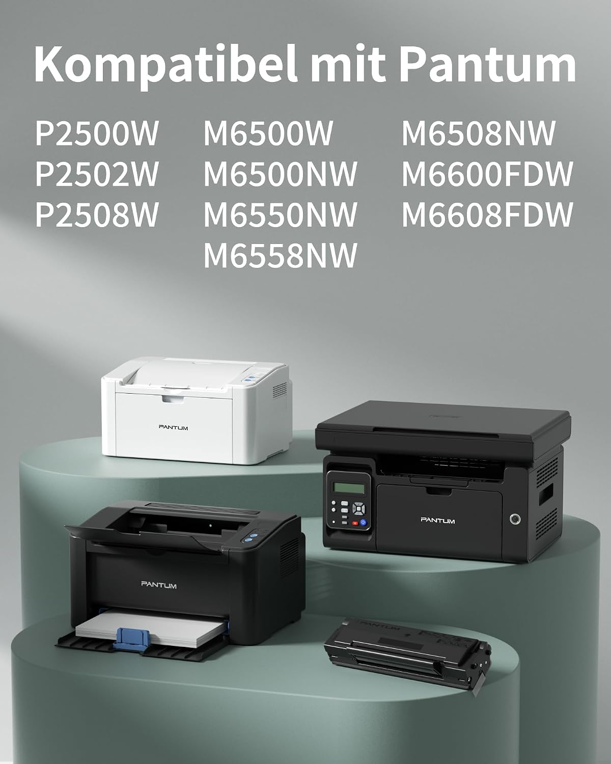 Detalle 2 de PANTUM PA-210 Original Tonerkartusche Schwarz für Laser P2502W/P2500W & M-Serie (bis zu 1.600 Seiten)