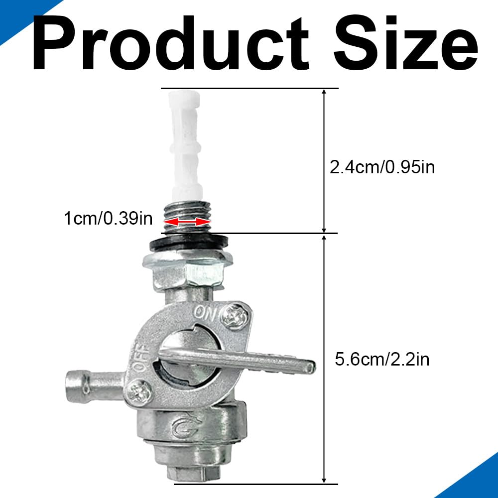Thumbnail 1 de Fuel Tank Switch Valve 10mm fuel tap