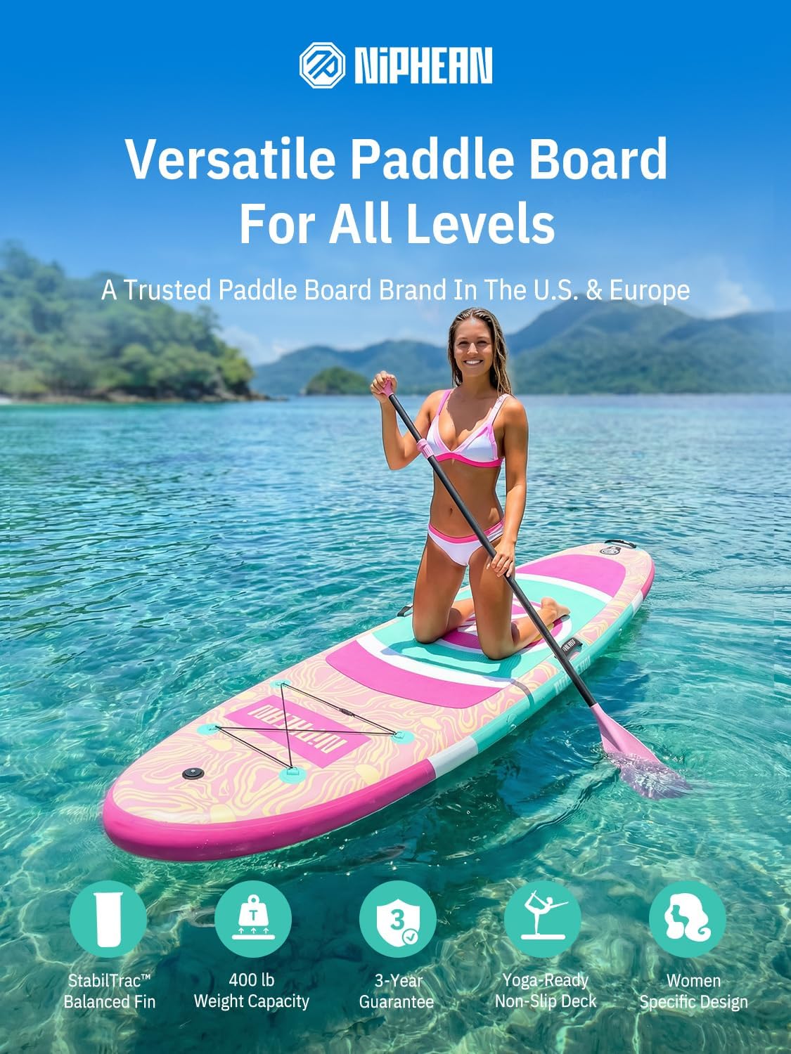 Detalle 2 de Niphean Ultra-Light Inflatable Paddle Board