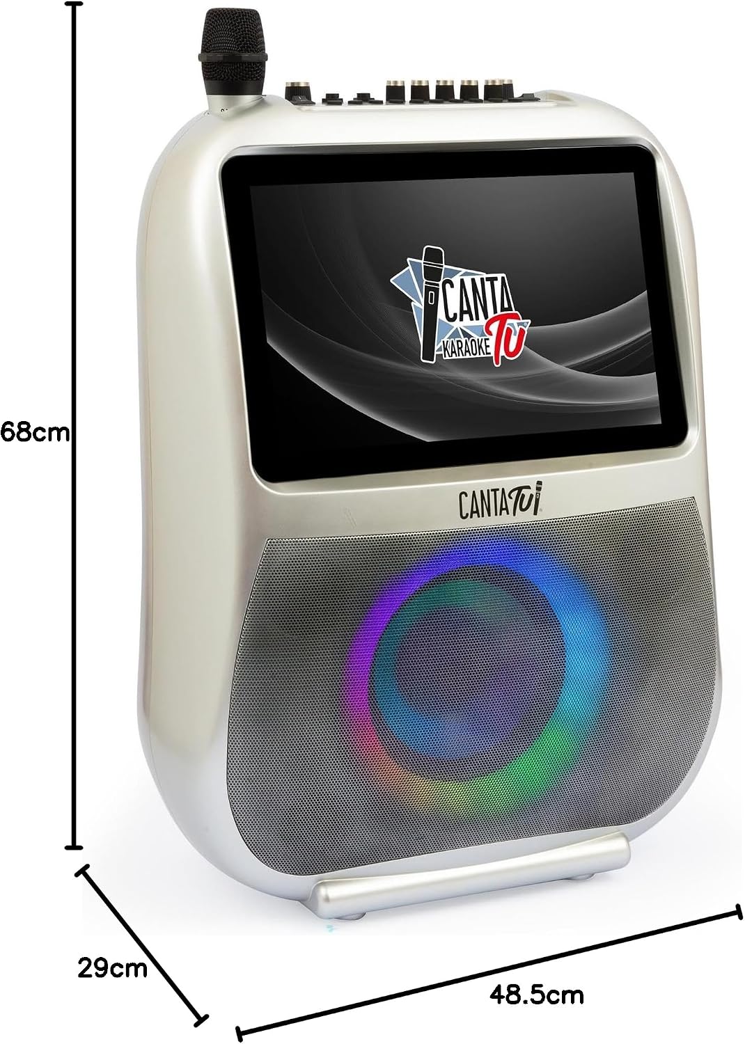 Thumbnail 5 de CANTA TU KARAOKE - PRO 2023 Professionale Completo con Microfono Wireless e Display Touch