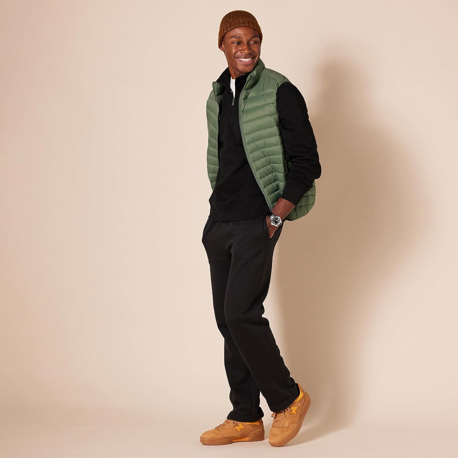 Detalle 2 de Amazon Essentials Fleece-Sweatshirt Langarm