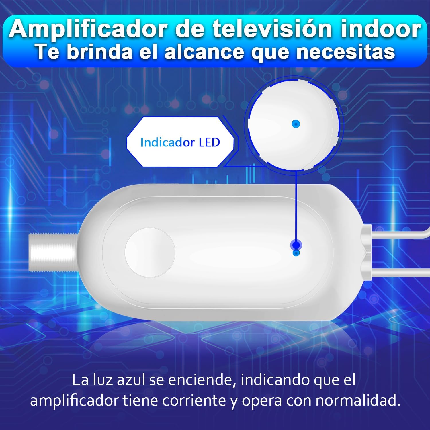 Thumbnail 3 de Amplificador de Señal USB para Antena TV 1 m