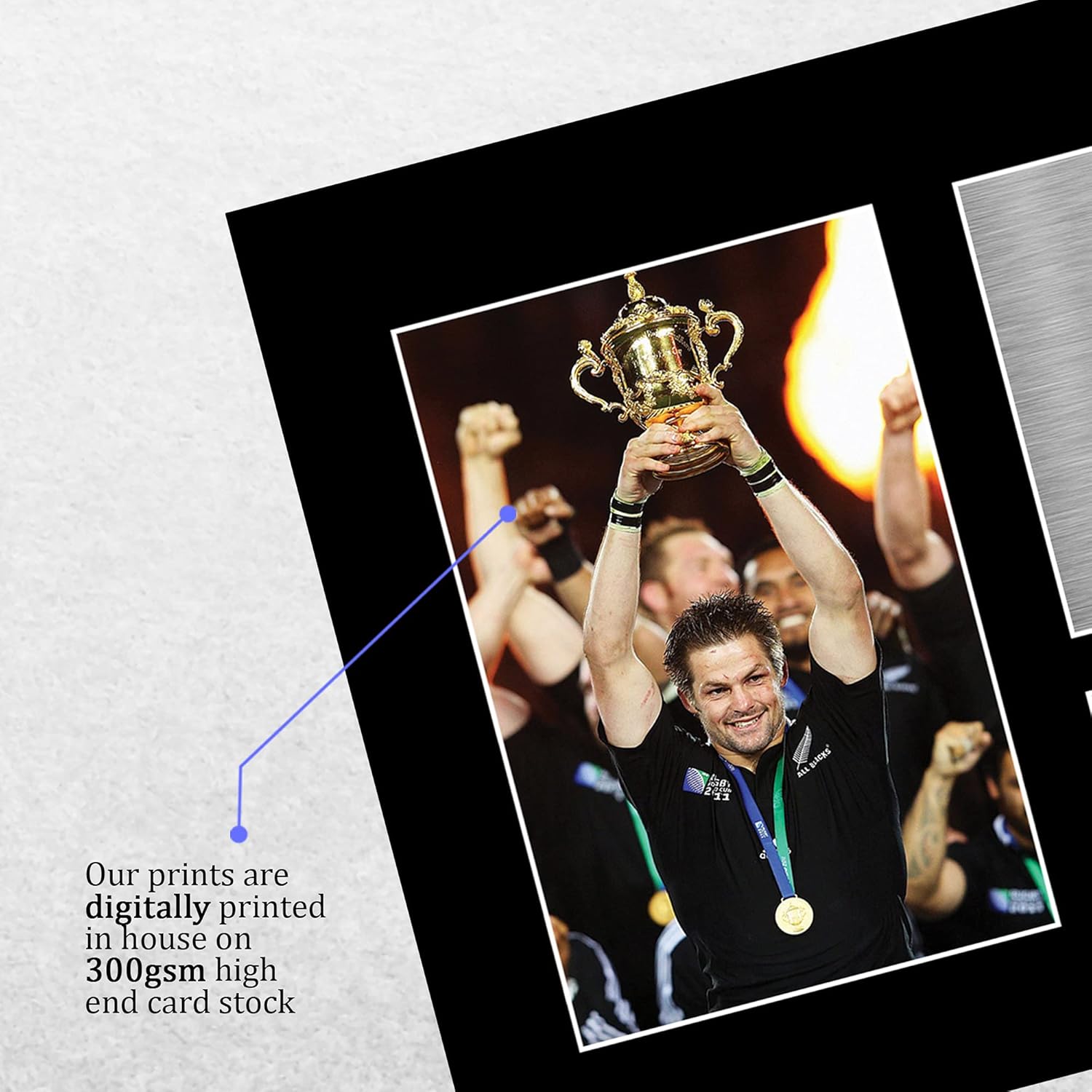 Thumbnail 3 de HWC Trading Richie McCaw A4 signed print 📷