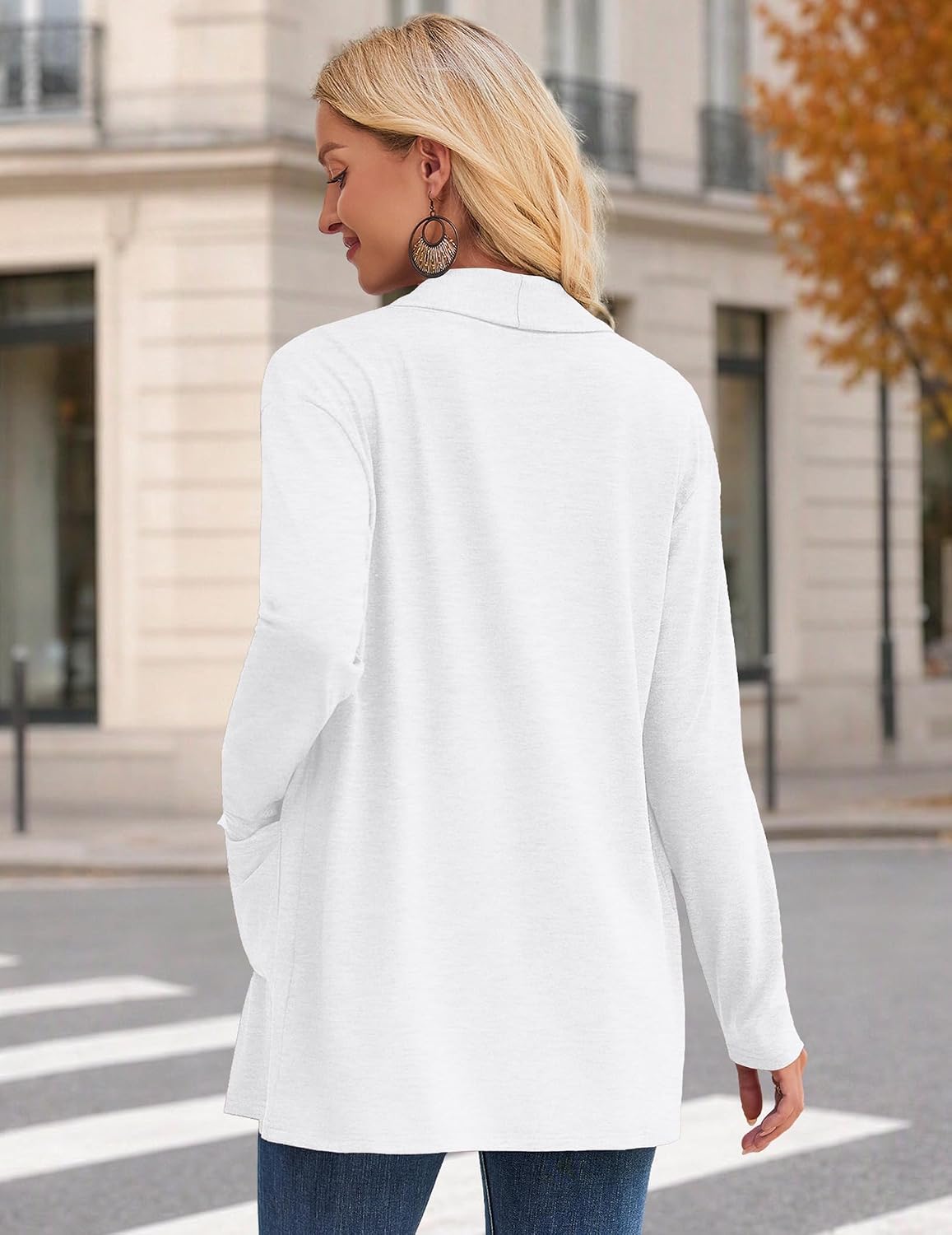 Detalle de Zeagoo Women's Cardigan, Long Sleeve