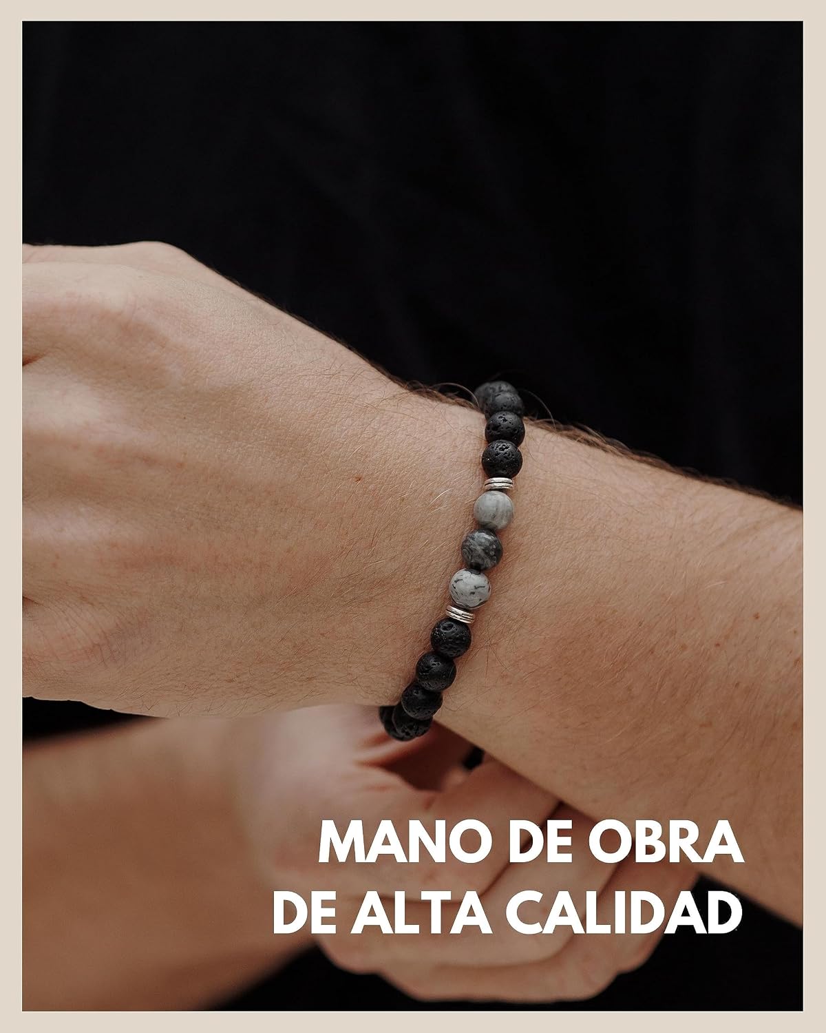 Thumbnail 5 de GD GOOD.designs Chakra Pulsera de lava 16-20 cm