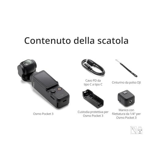 Thumbnail 6 de DJI Osmo Pocket 3: fotocamera compatta per vlog con sensore 1" e 4K/120fps