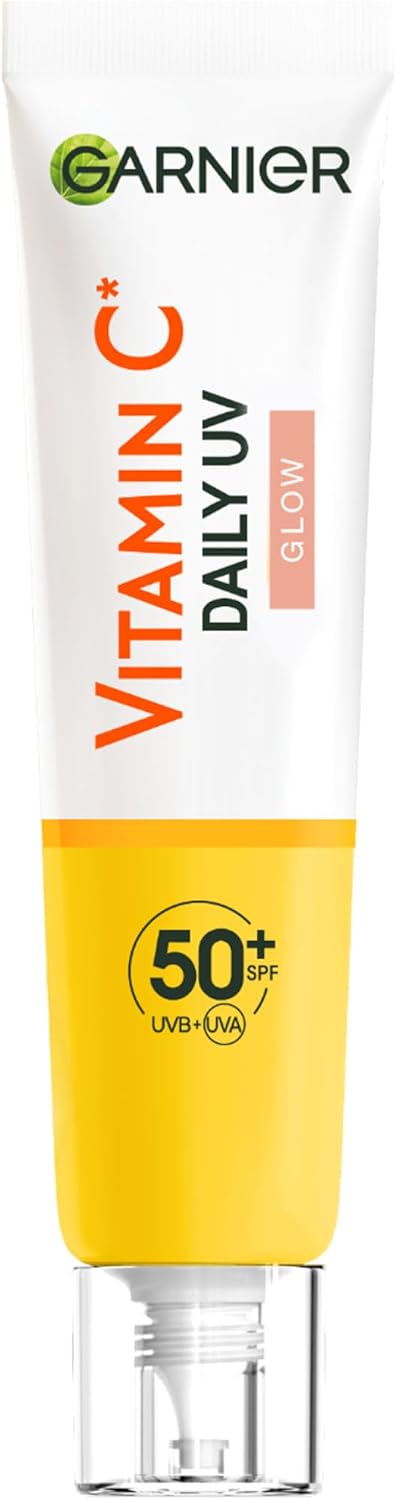 Detalle 2 de Garnier Vitamin C Daily UV Brightening Fluid Sheer Glow, SPF50+, 40ml