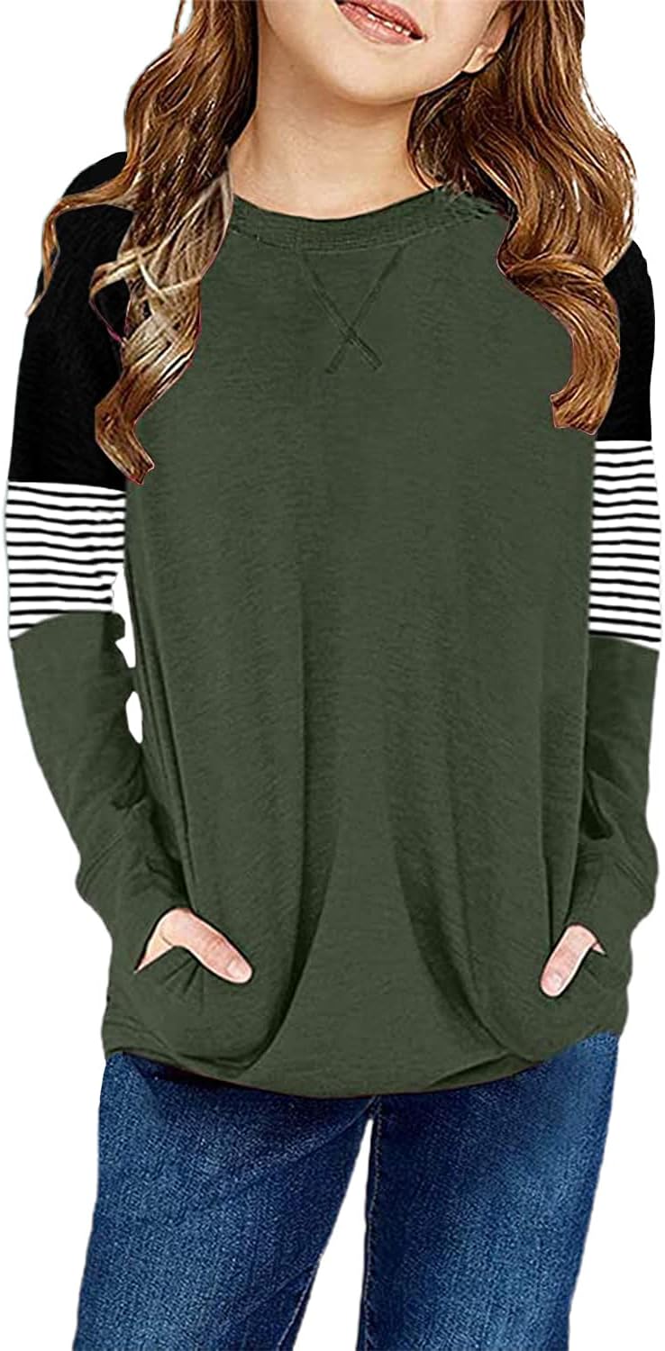 Thumbnail 6 de Storeofbaby Girls' Long-Sleeve Shirt, Crew Neck