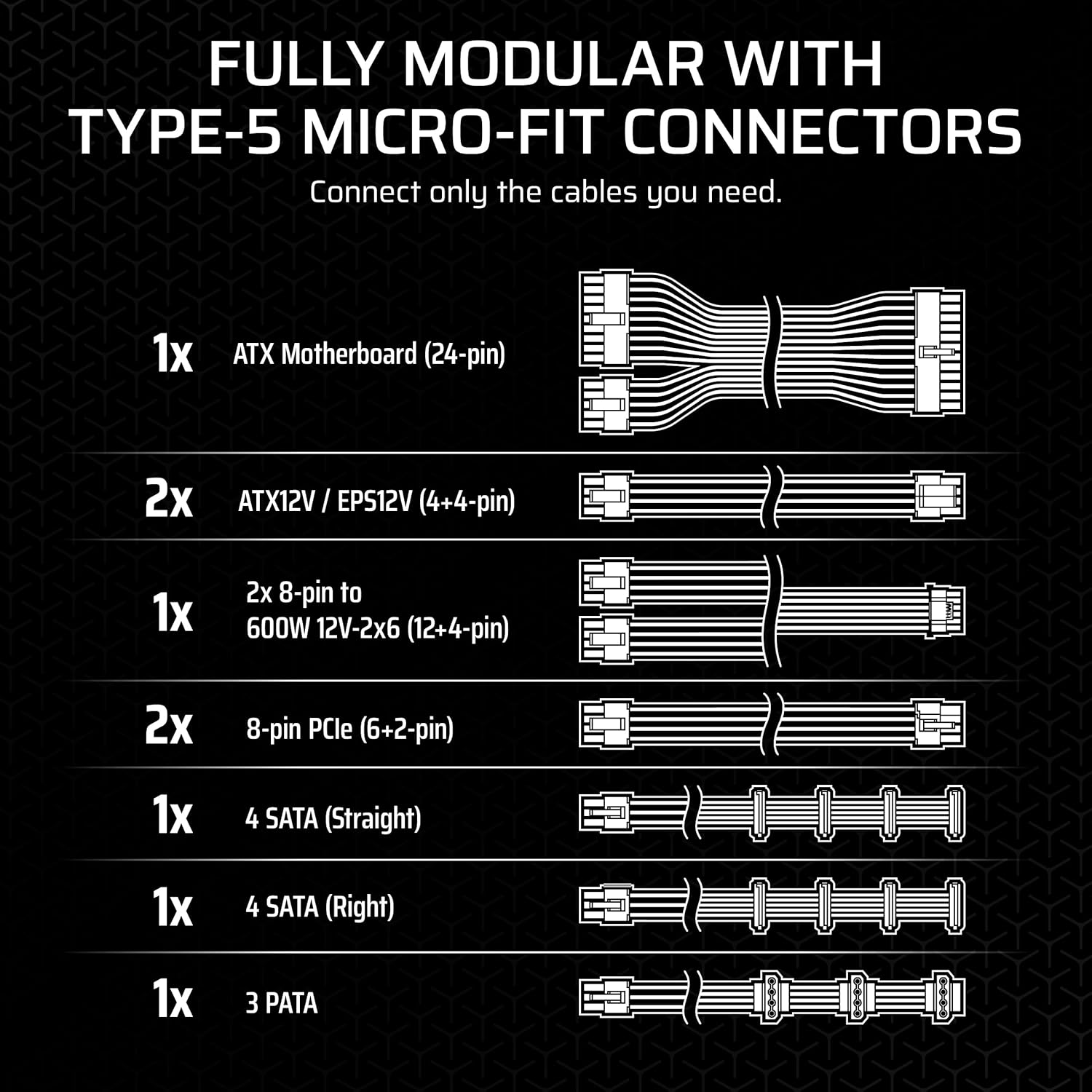Thumbnail 5 de CORSAIR SF750 750W SFX PSU, 80 PLUS Platinum 🔌