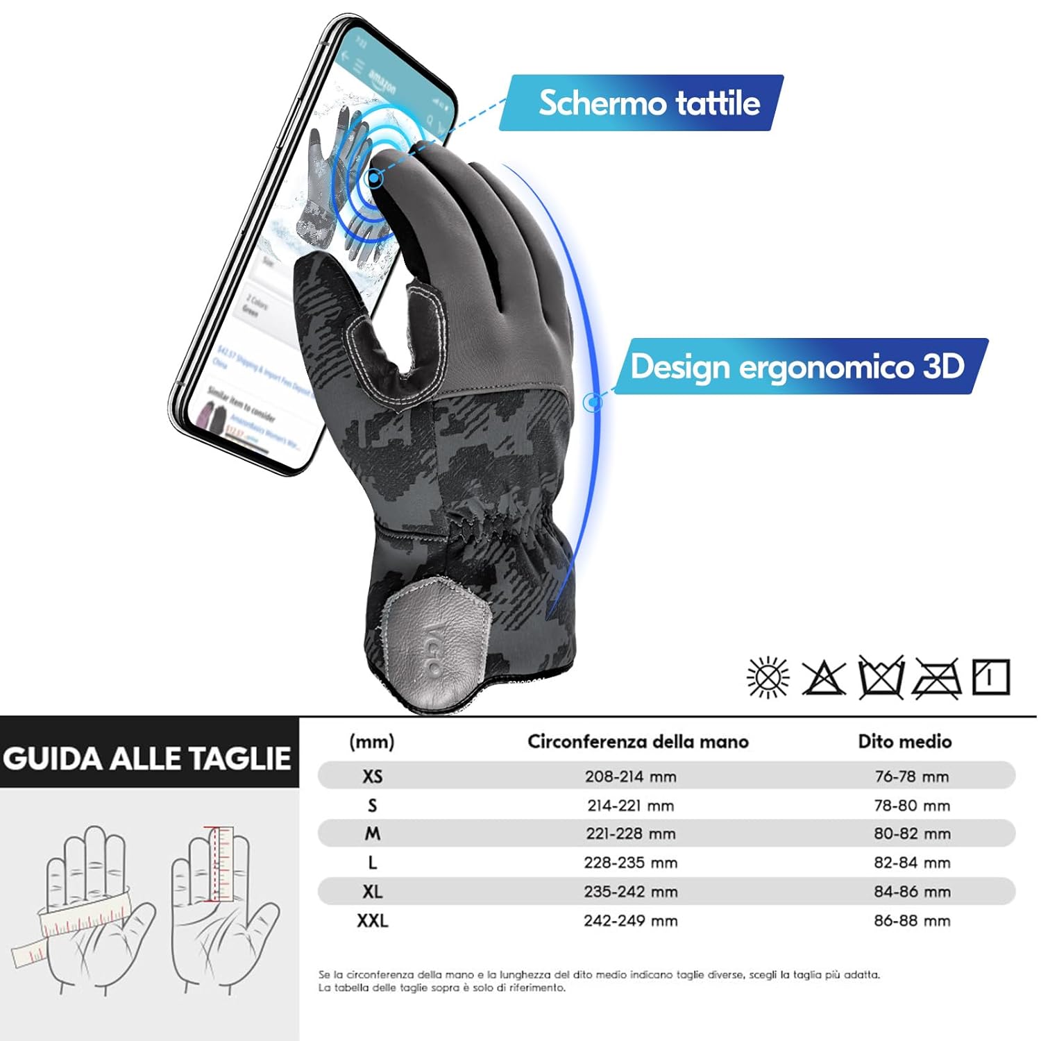 Thumbnail 5 de Vgo Guanti Lavoro Invernali 0℃