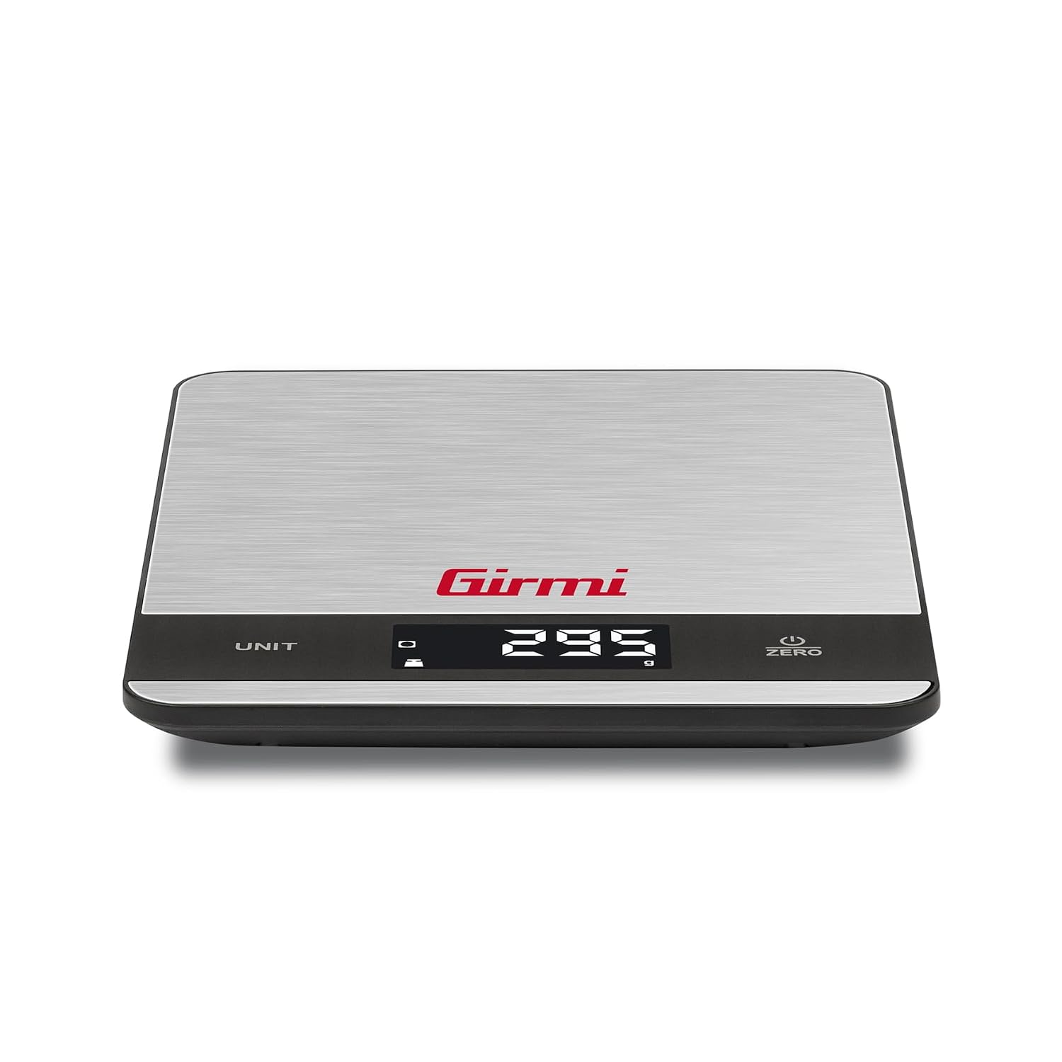 Detalle de Girmi PS05 Bilancia da Cucina Digitale – 5 kg, Piatto Inox, Tara