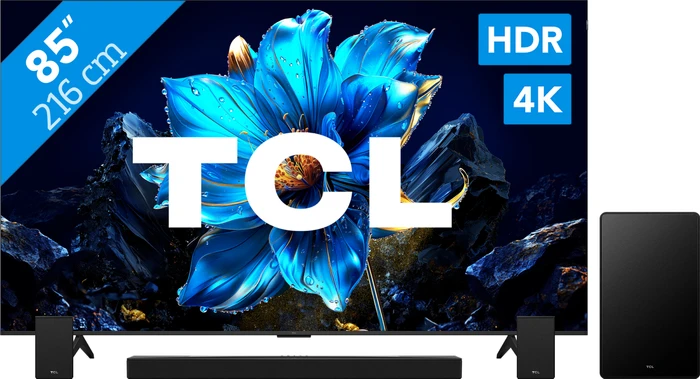 Thumbnail 43 de TCL 85 Zoll QLED P71K 4K (2025) + TCL Q85H PRO Set: 85-Zoll-QLED mit Heimkino-Soundbar