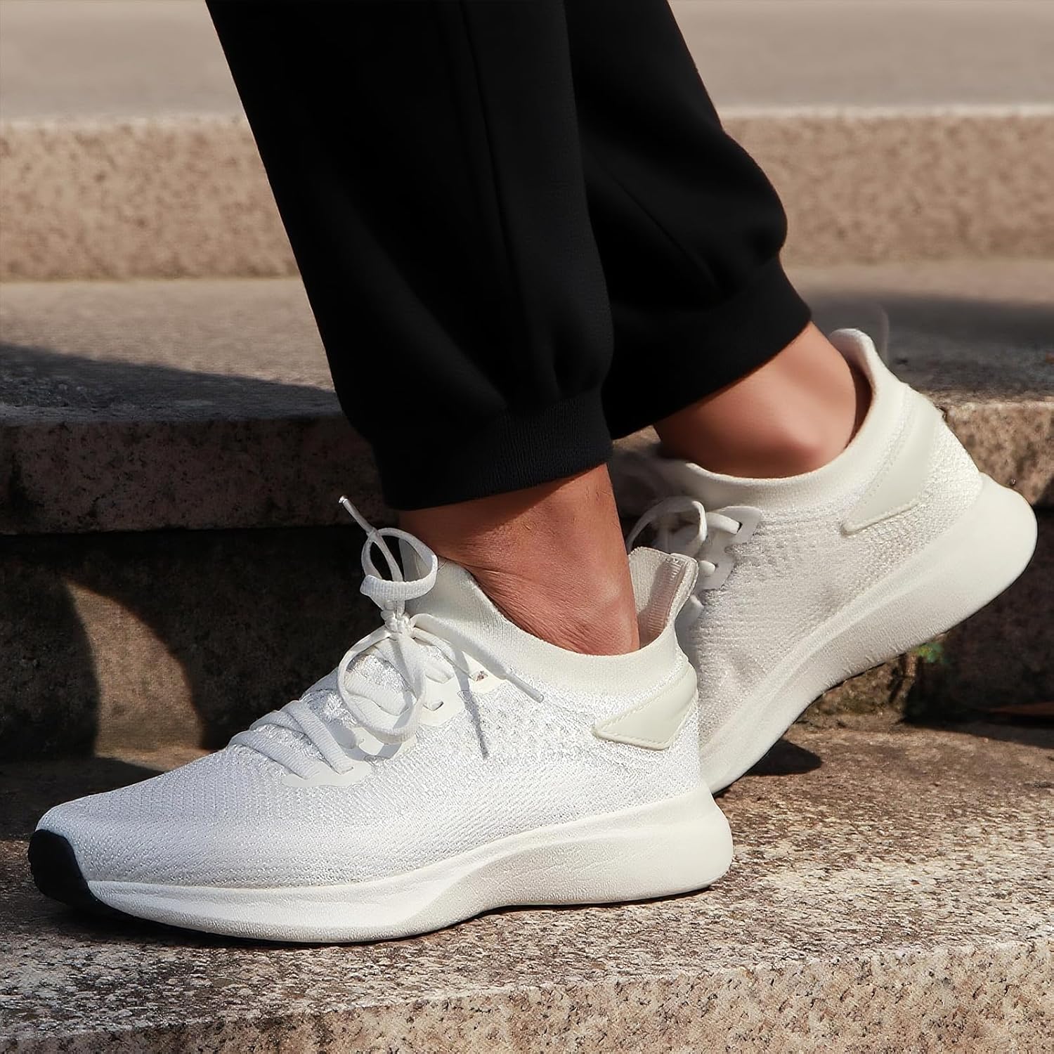 Thumbnail 1 de Giniros Men’s Trainers Walking Running Shoes Mesh Slip-On