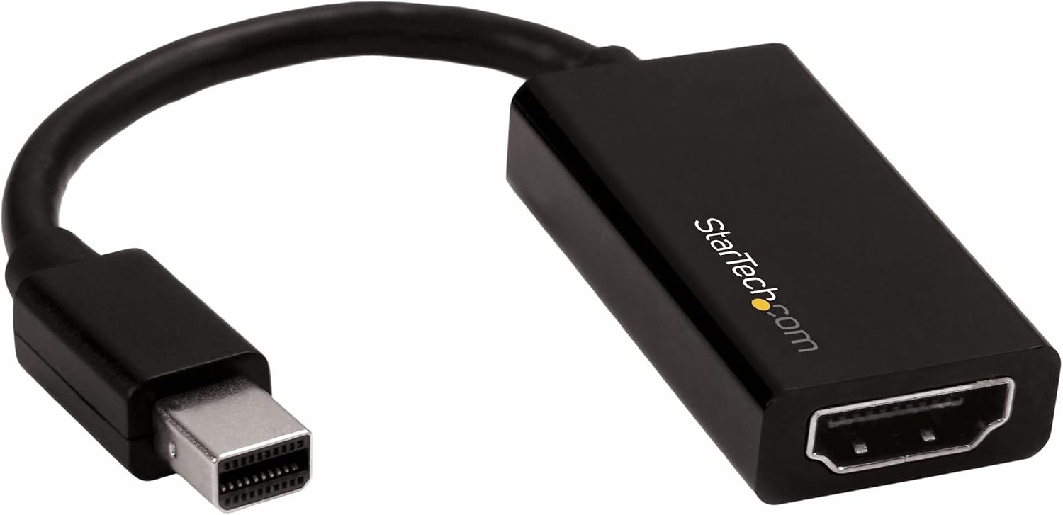 Detalle de StarTech.com Mini DisplayPort to HDMI Adapter with 4K60/1080p240 – Thunderbolt 1/2 compatible