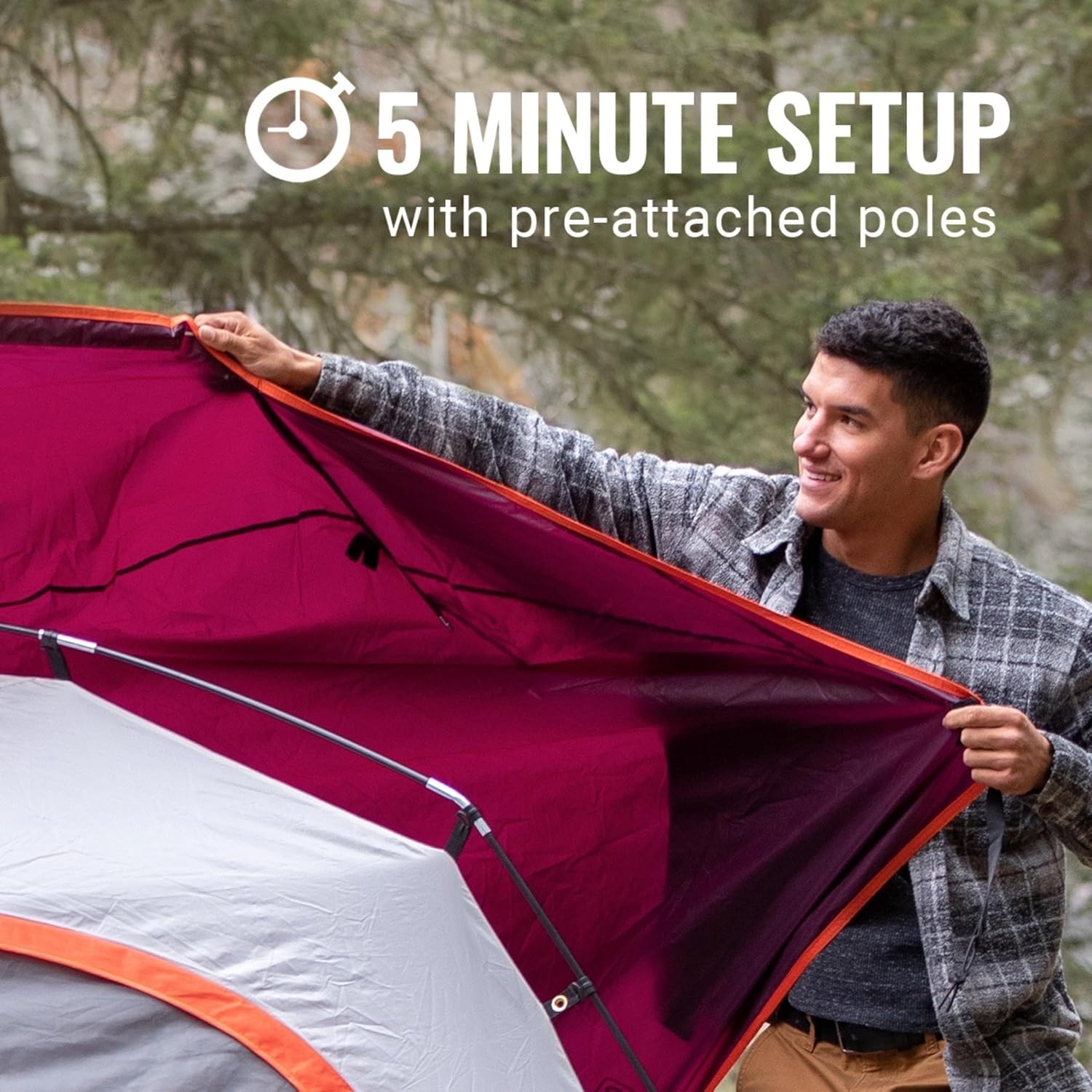 Detalle de Coleman Camping Tent for 8 People
