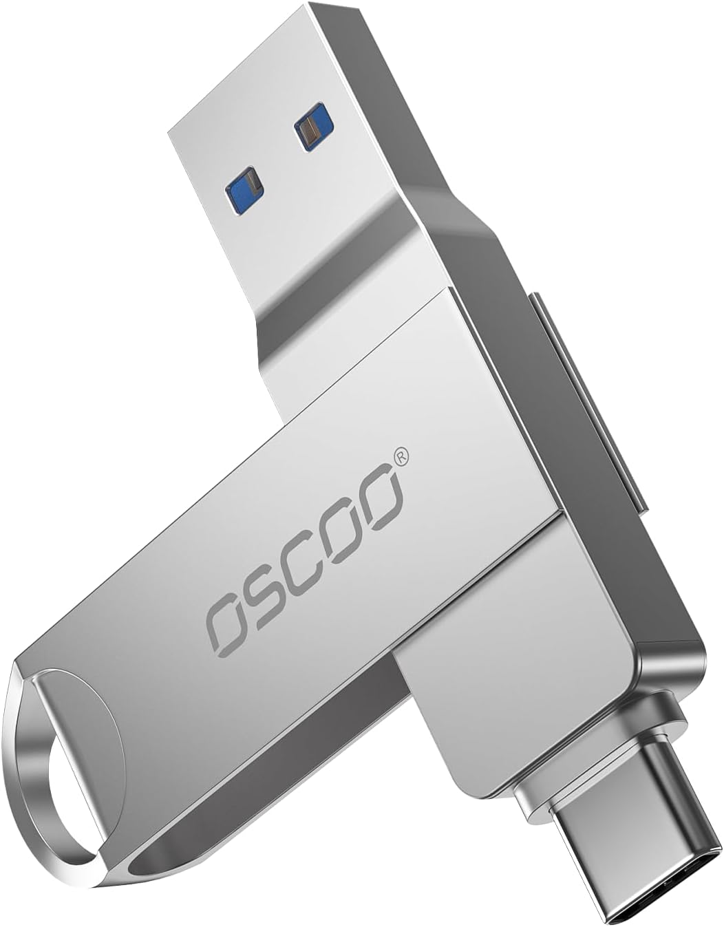 Detalle de OSCOO 312490e5-d85d-4c63-b591-fd5870f3027d 32GB Dual USB Flash Drive, USB-A and USB-C