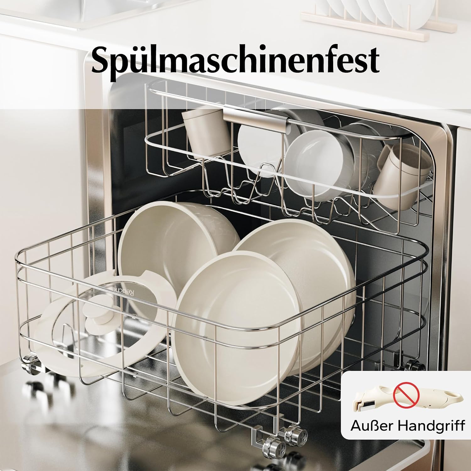 Thumbnail 5 de Redchef Keramik Pfannenset 5-teilig