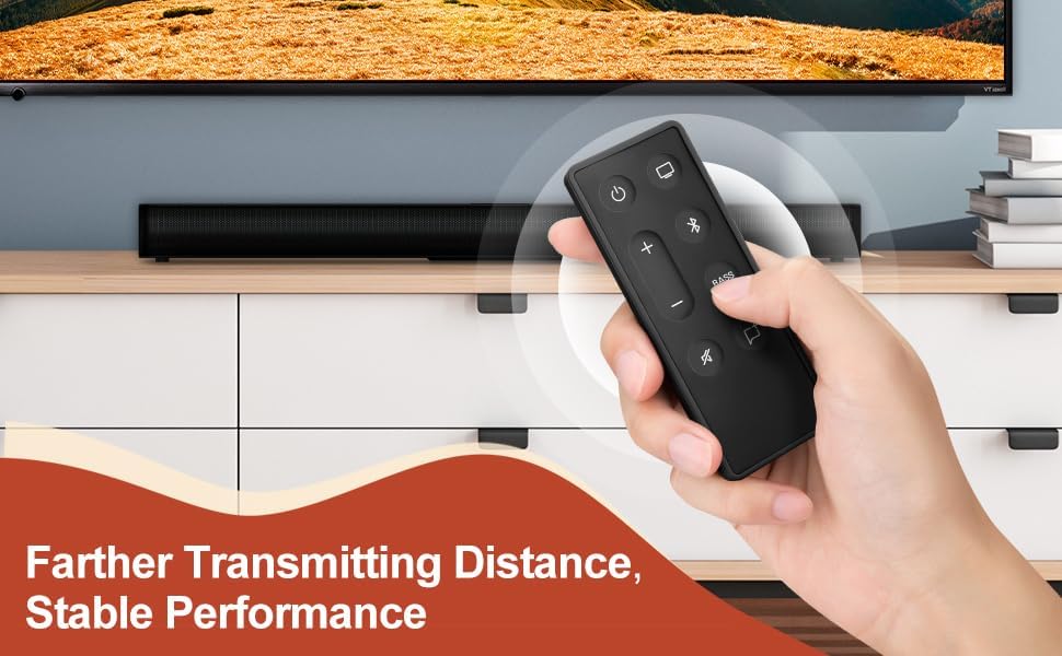 Detalle de New Replacement Remote Control for Bose TV Speaker & Bose Solo Soundbar Series II (Batteries Not Included)