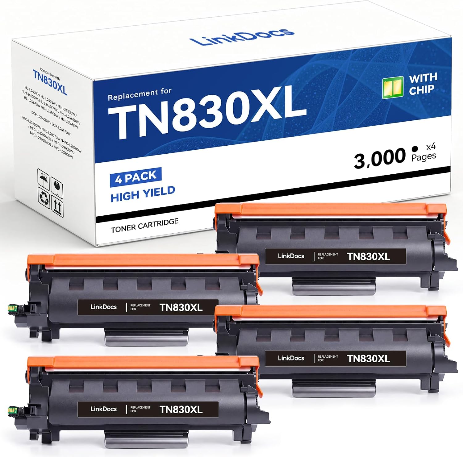 Detalle de LinkDocs TN830XL toner cartridge