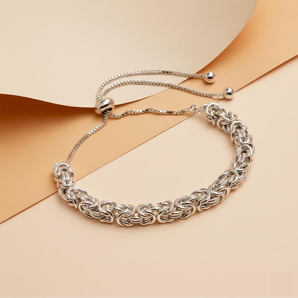 Thumbnail 4 de LeCalla Sterling Silber Armband 9 Zoll