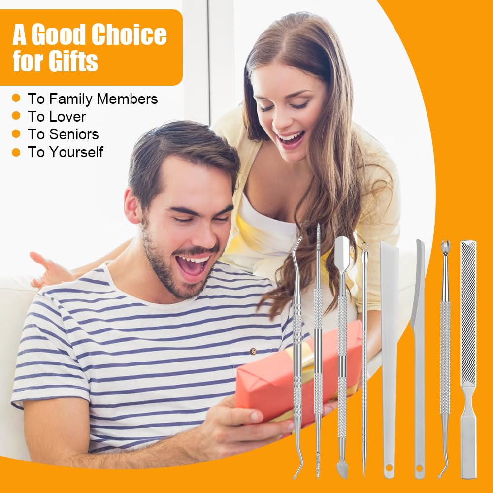 Thumbnail 6 de LOPHE 8-teiliger Set für eingewachsene Zehennägel & Nagelpflege aus Edelstahl