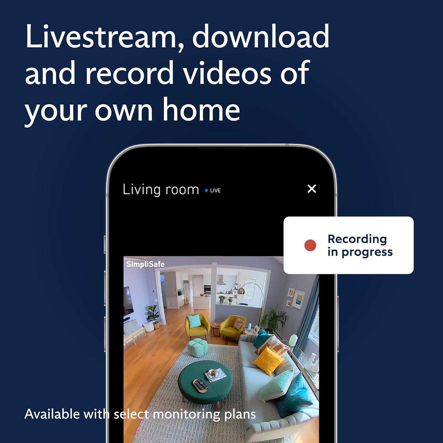 Thumbnail 4 de SimpliSafe Wireless Home Security System (13-piece) with HD Indoor Security Camera