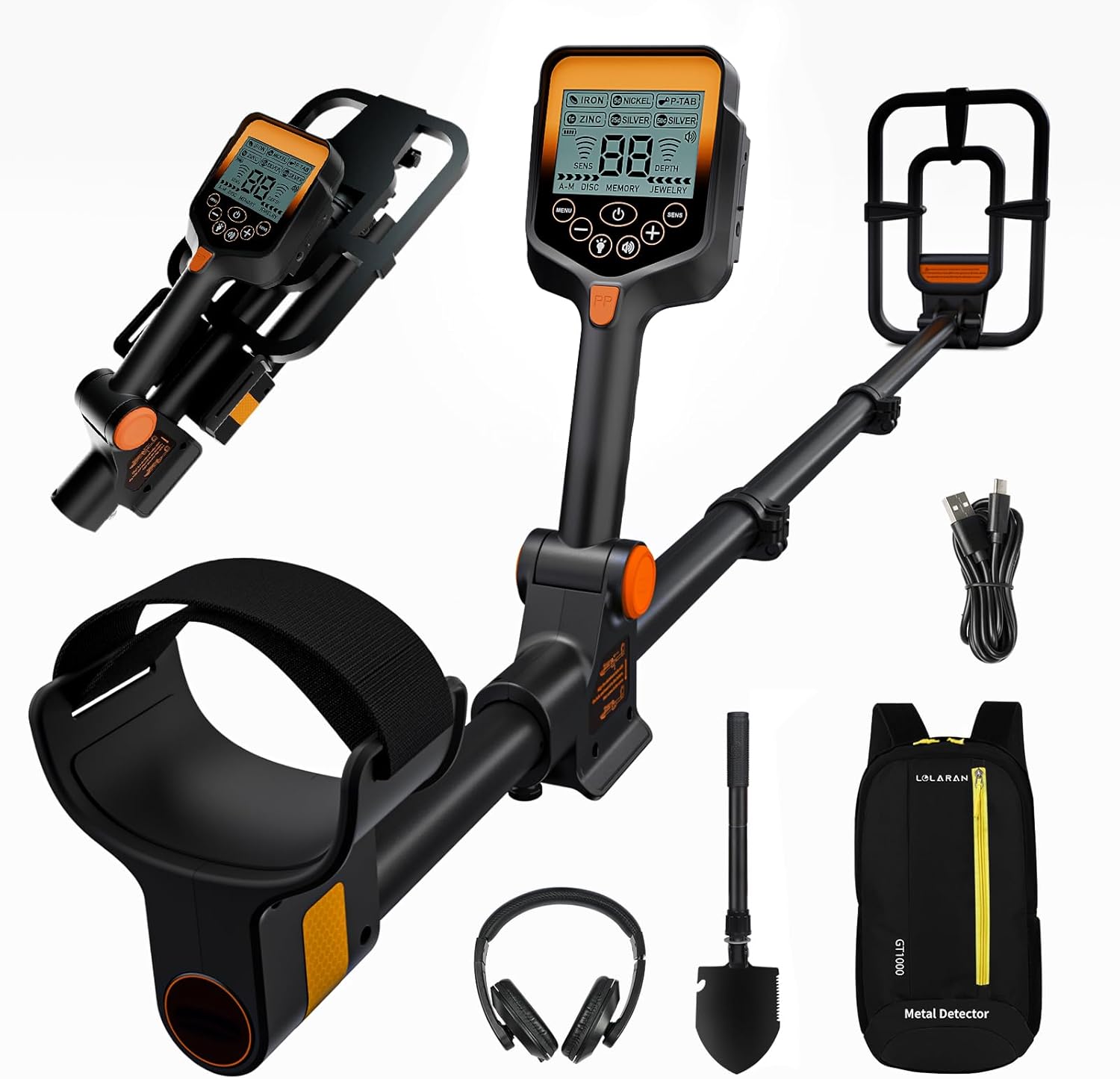 LOLARAN Metal Detector 1,3 kg per oro