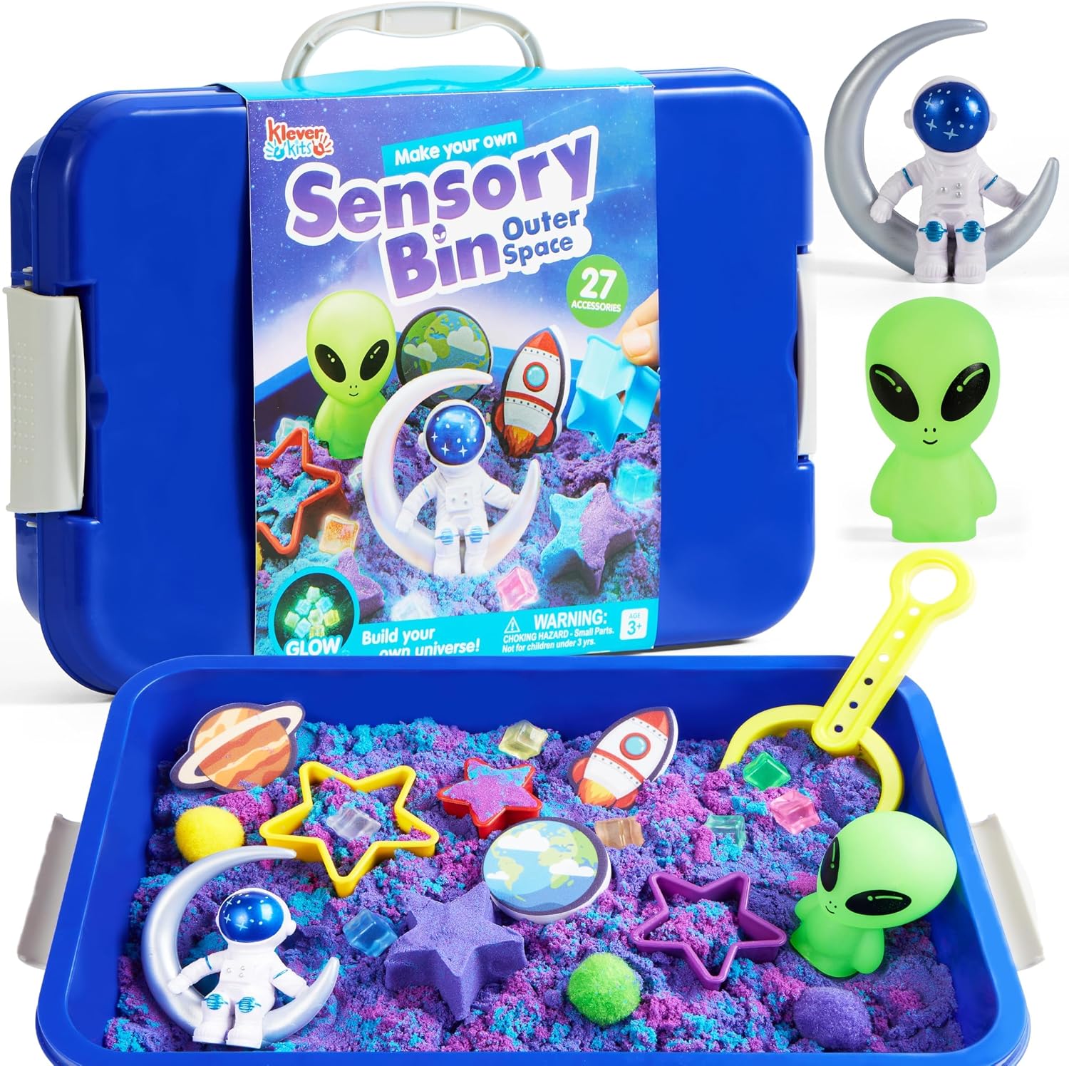 Imagen de Klever Kits Magic Set: Amazing Magician Toy with Glowing Stones and Sensory Sand en OfertitasTOP