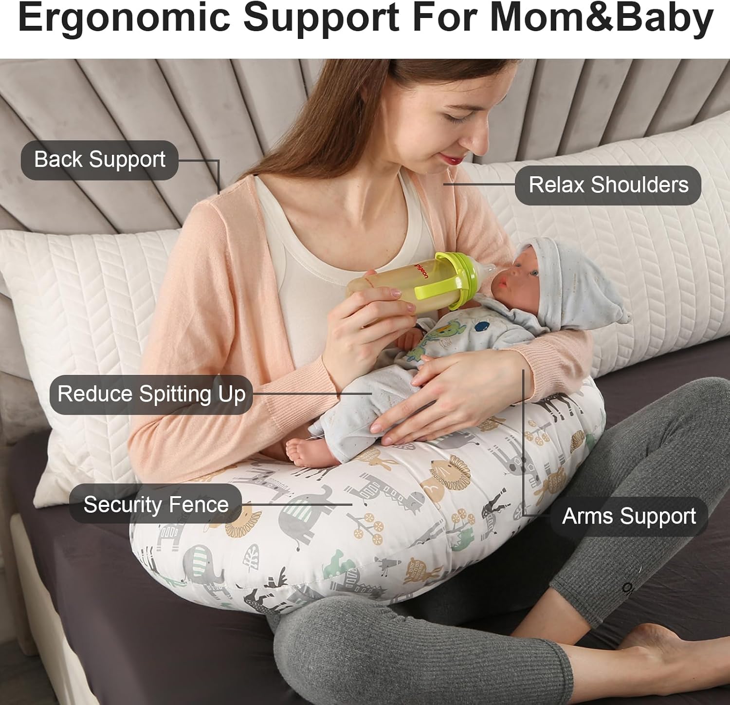 Thumbnail 2 de Topchances Pregnancy Pillow Nursing Pillow