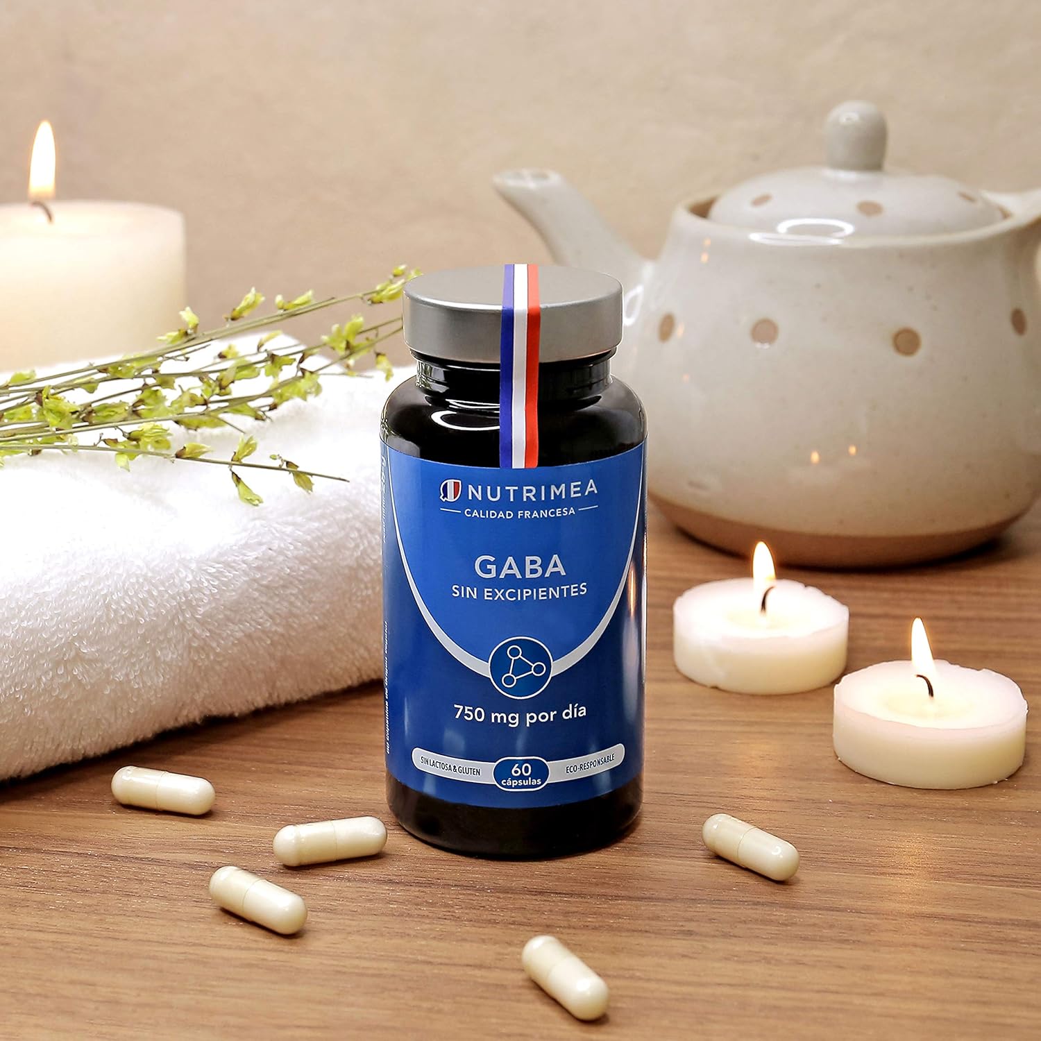 Thumbnail 6 de Gaba 750mg🌿 - Relajante Natural en Cápsulas Veganas (Francia)