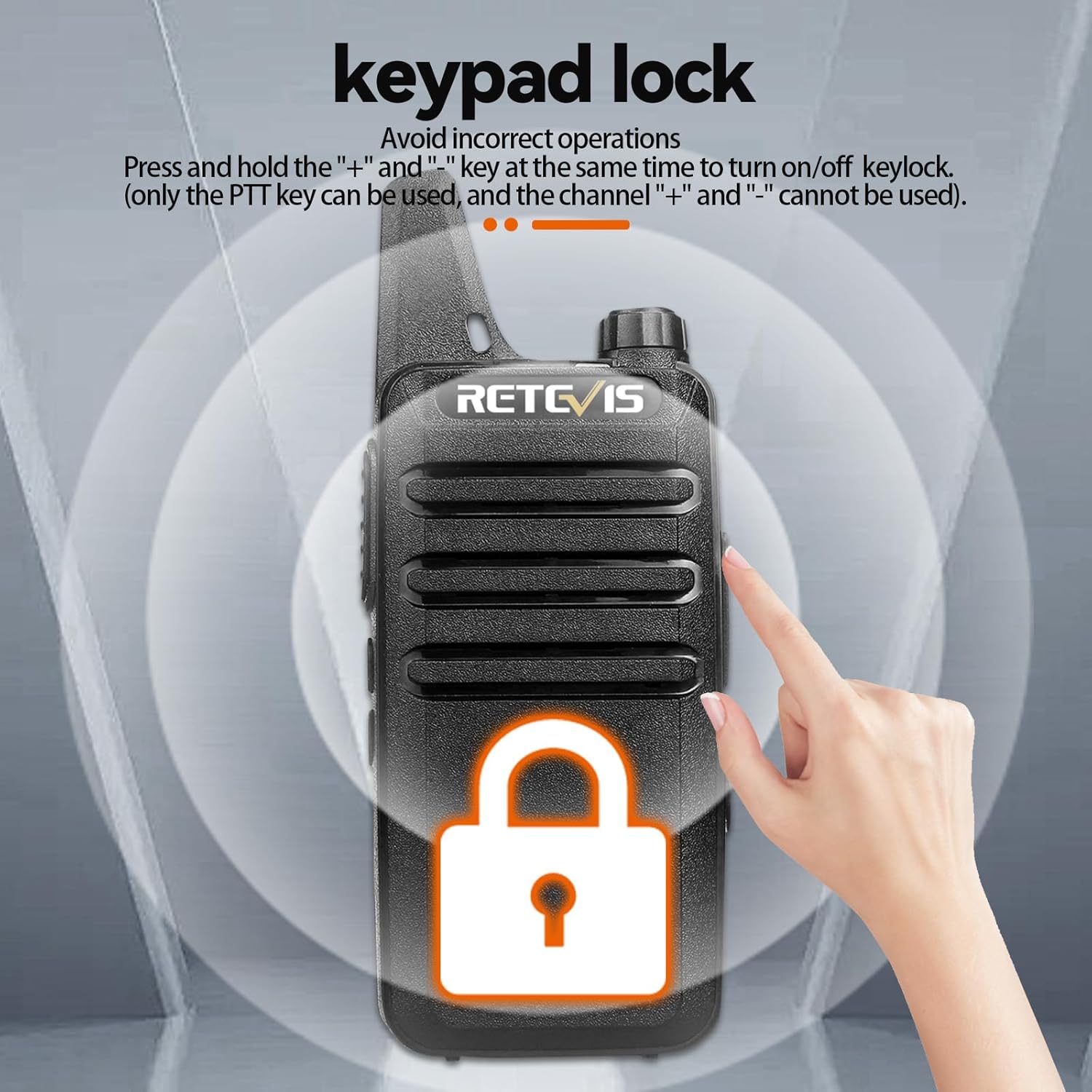 Thumbnail 3 de Retevis RT22 Two Way Radio 4-Pack